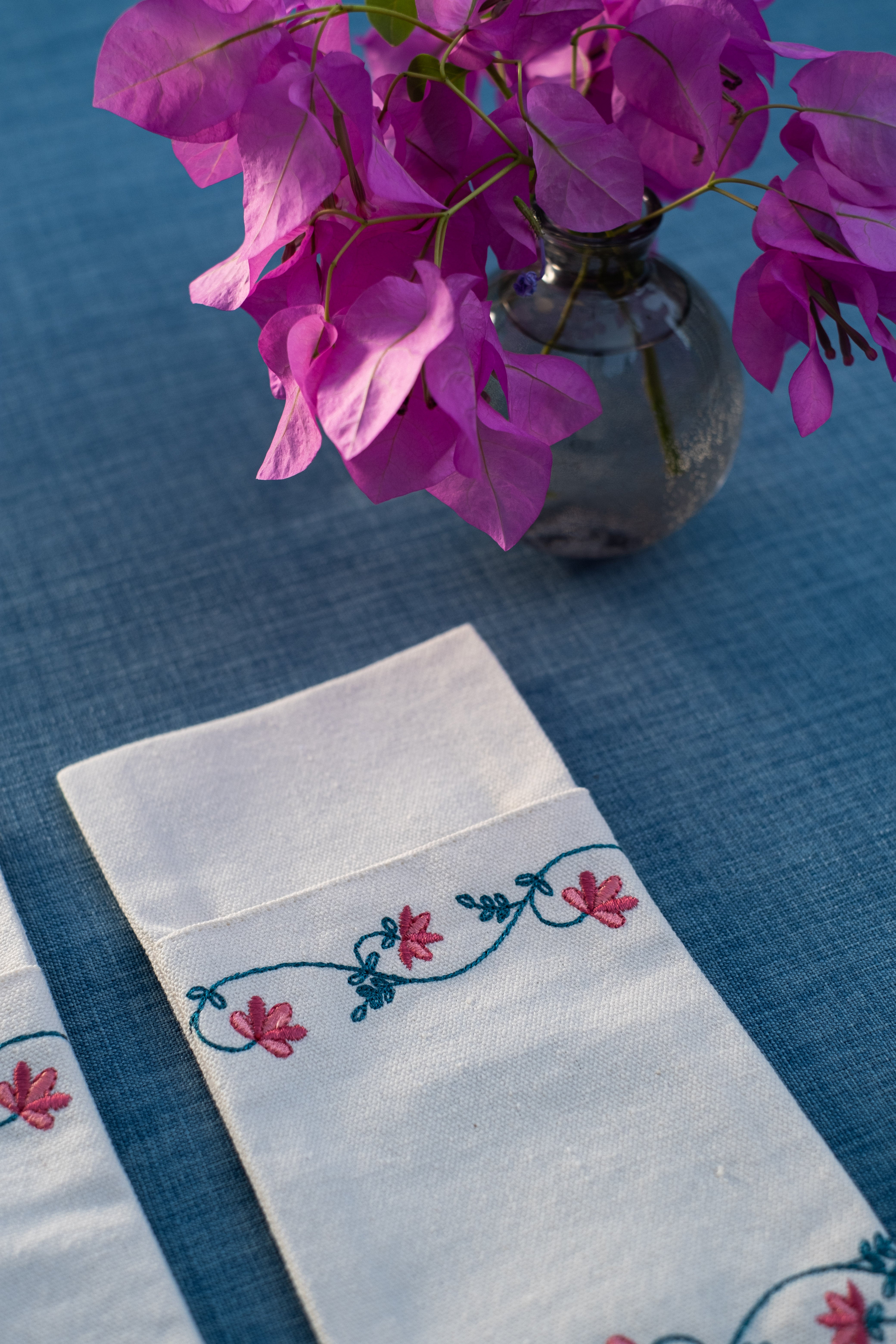 Spring Blossom Cutlery Holder Set
