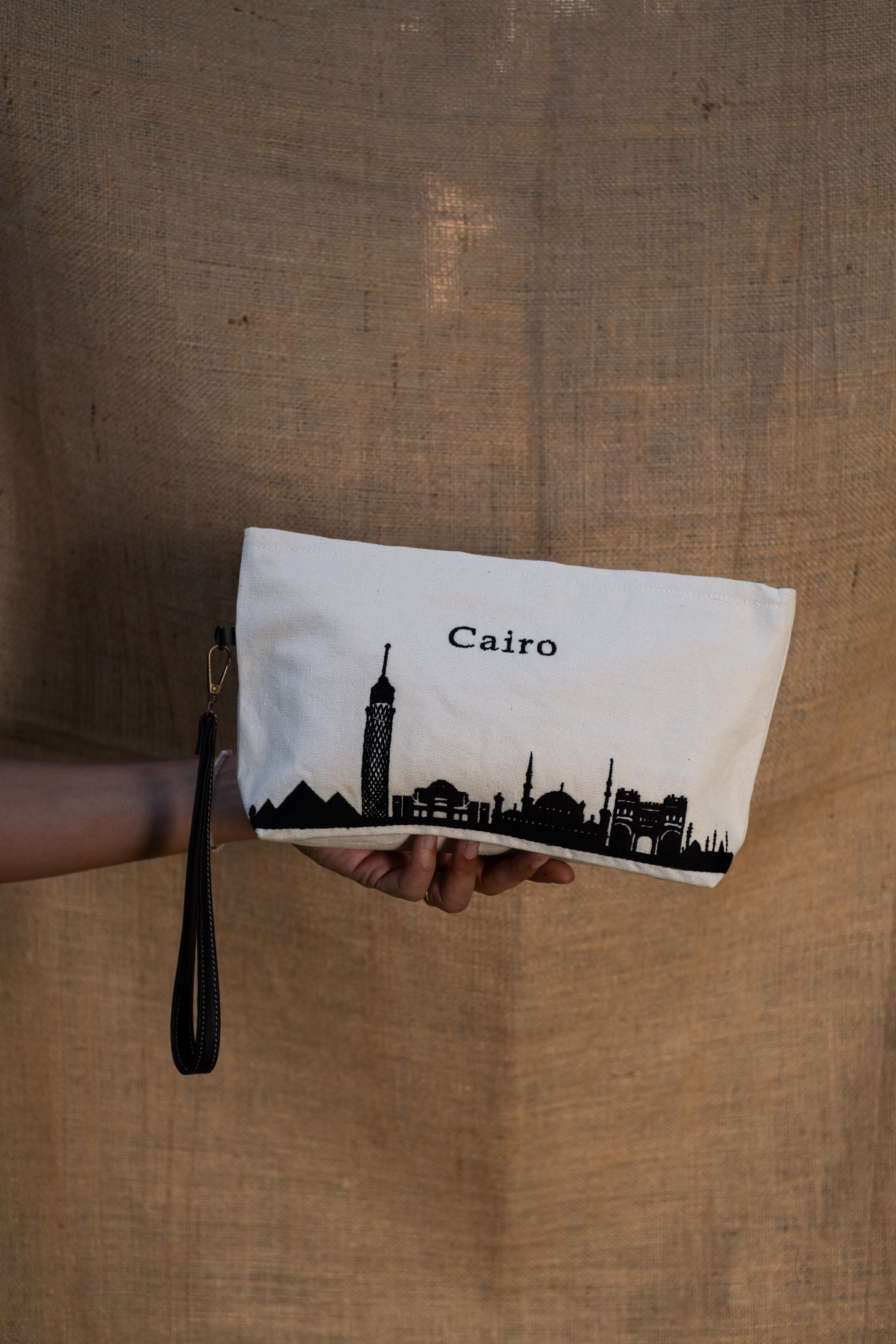 Cairo Skyline Pouch