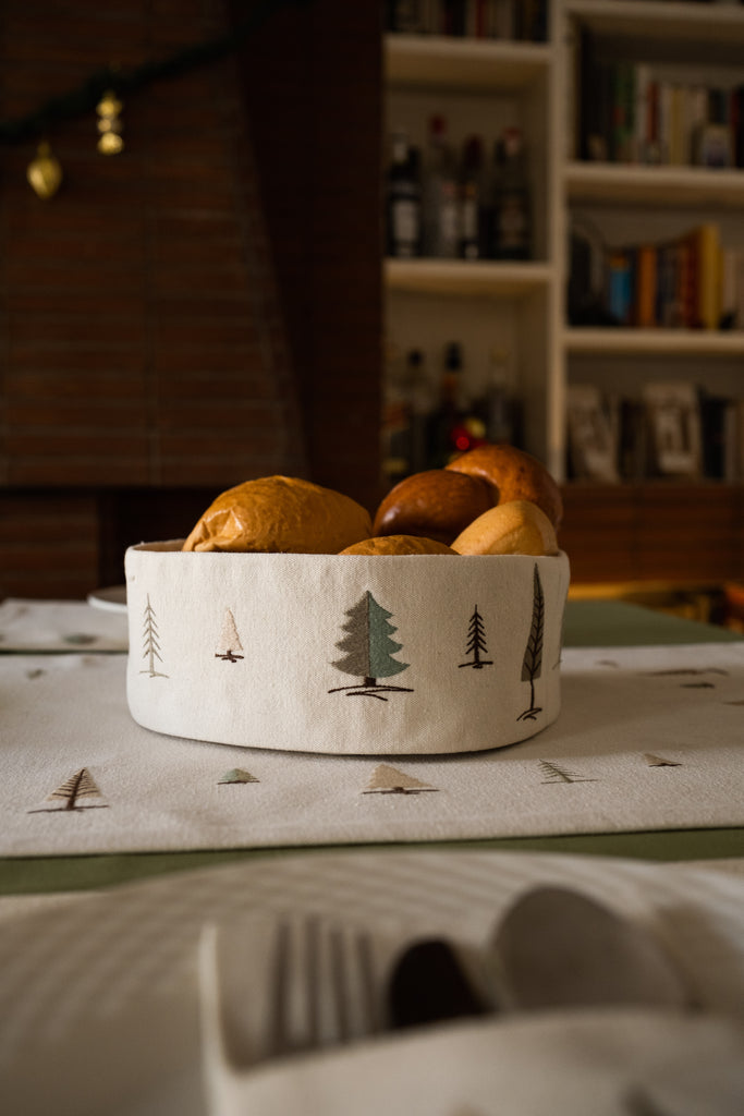 Whimsical Winter Breadbasket