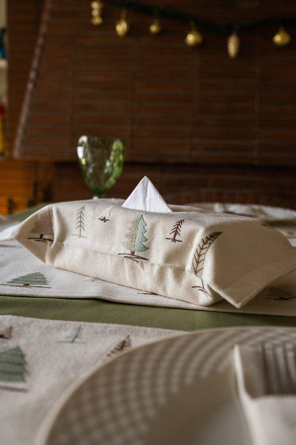 Whimsical Winter Tissue Box Cover