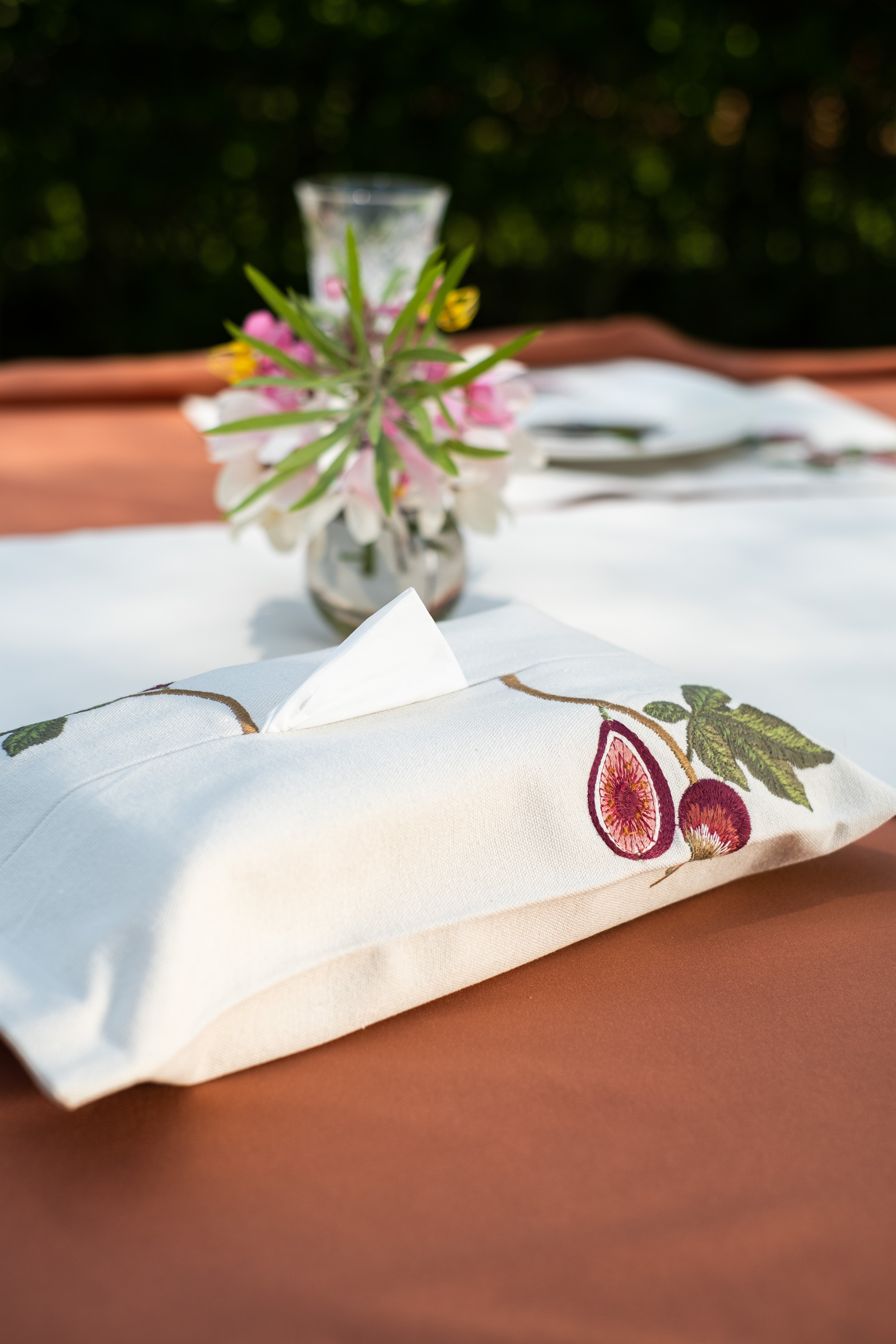 Fig Field Tissue Box Cover