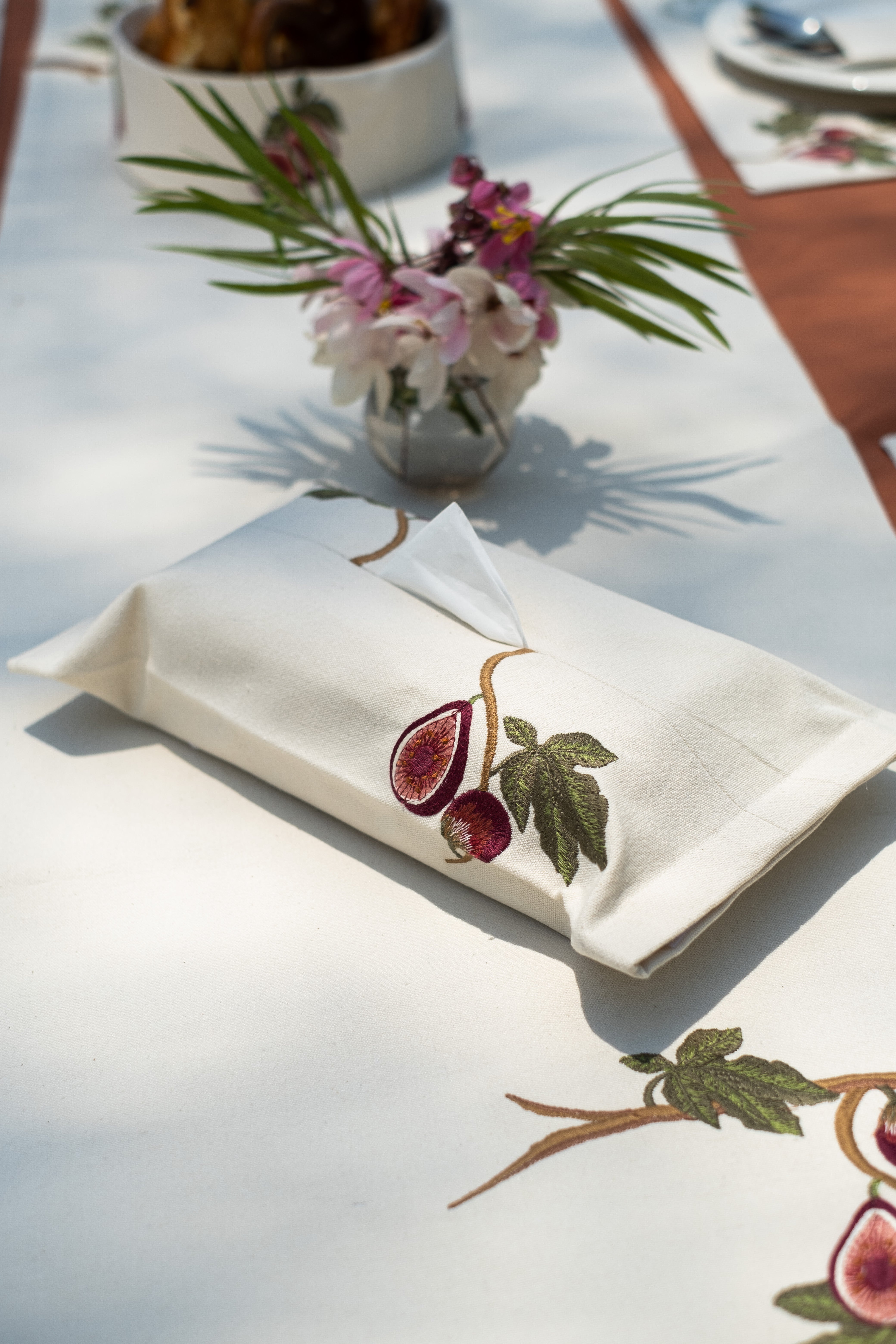 Fig Field Tissue Box Cover