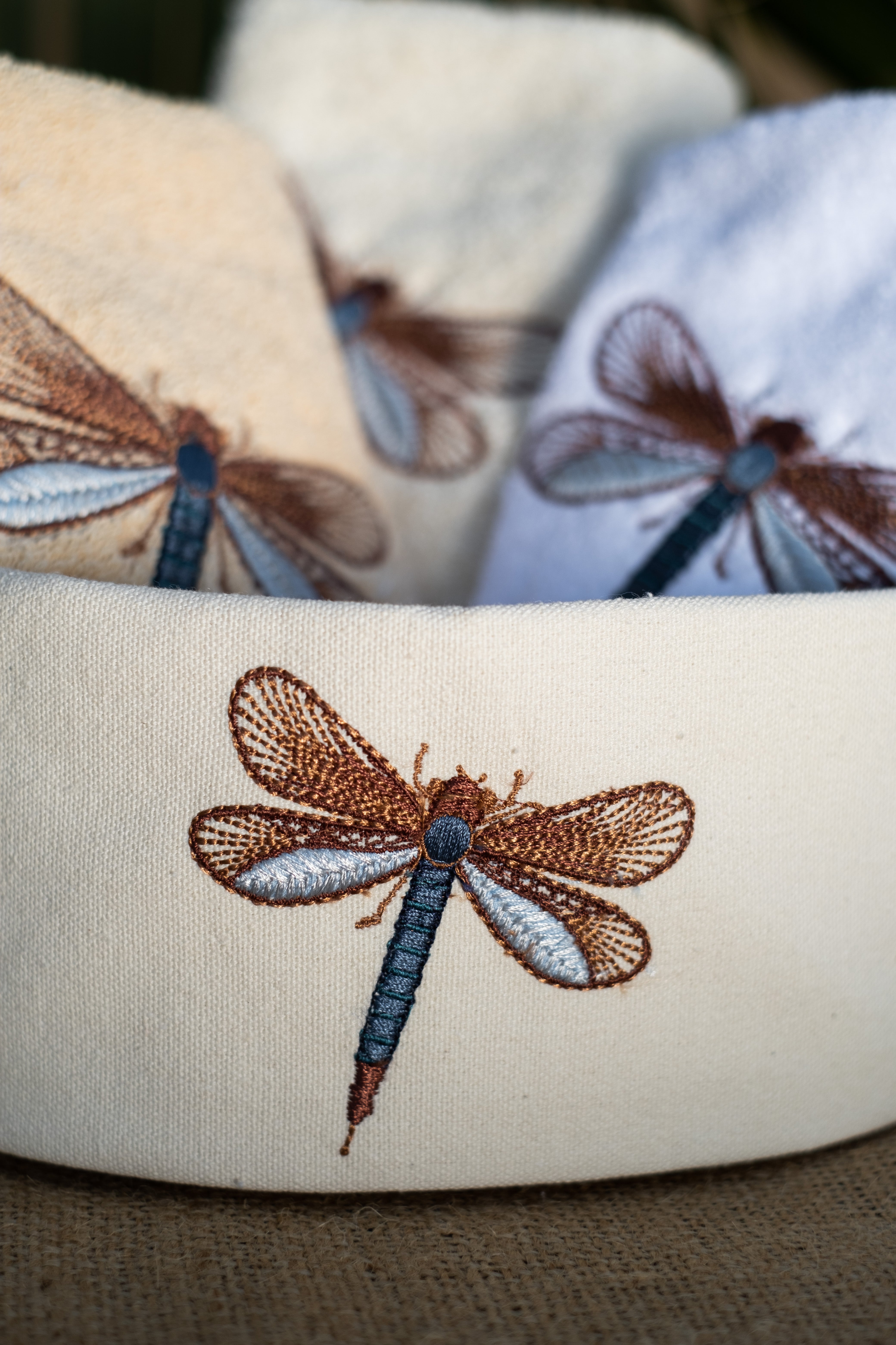 Dragonfly Glow Guest Towels Set