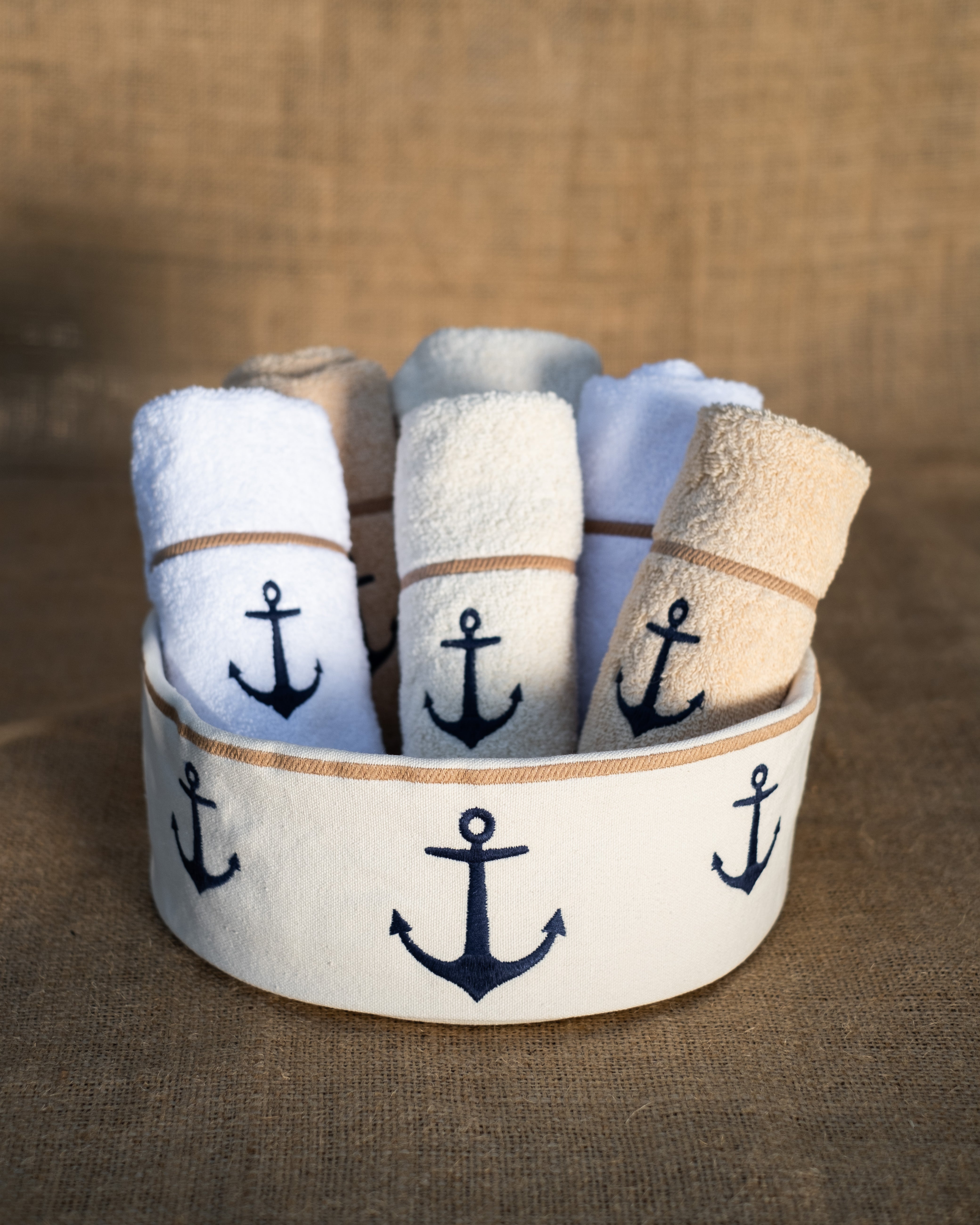 Salty Anchor Guest Towels Set