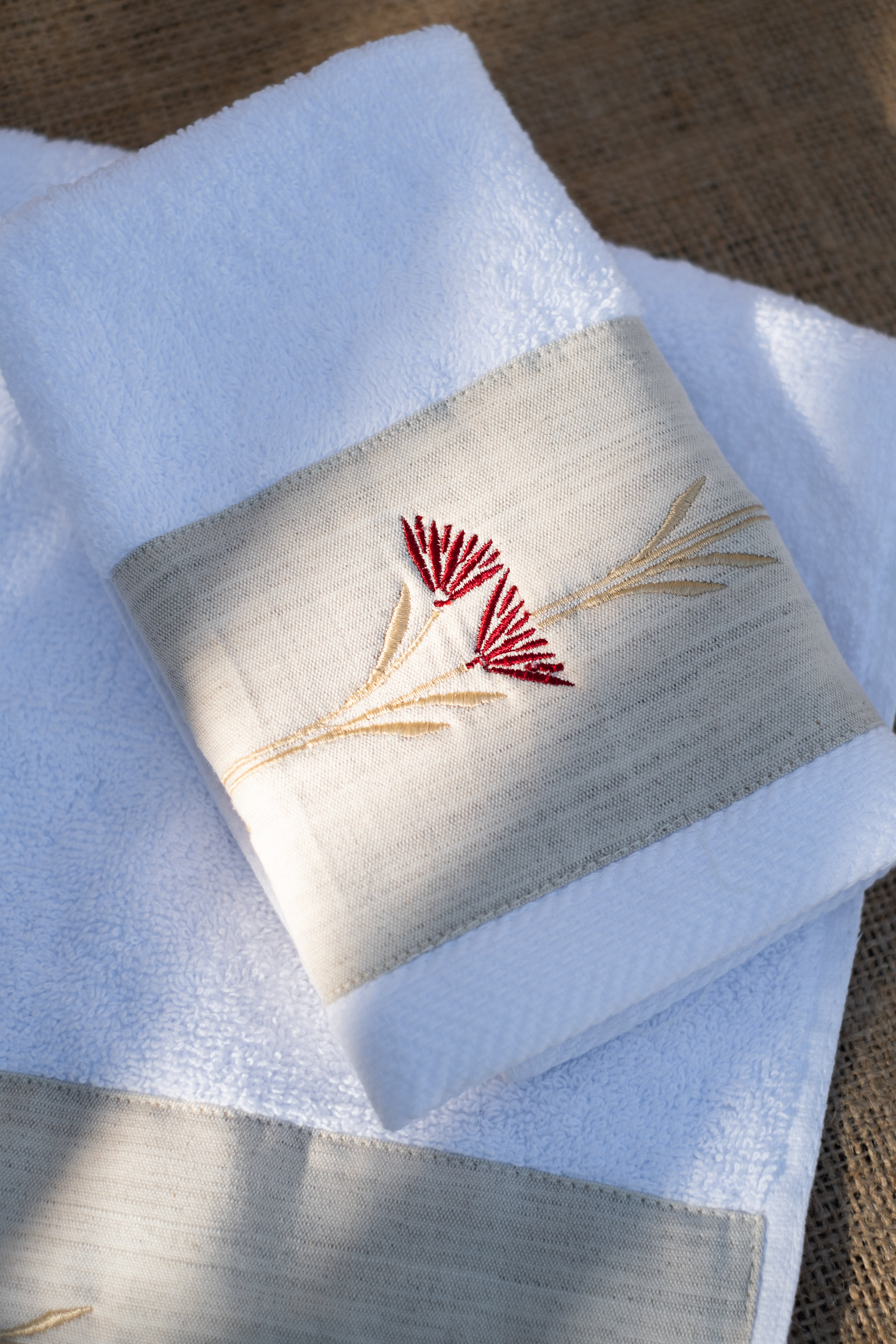Eternal Guest Linen Towels  Set