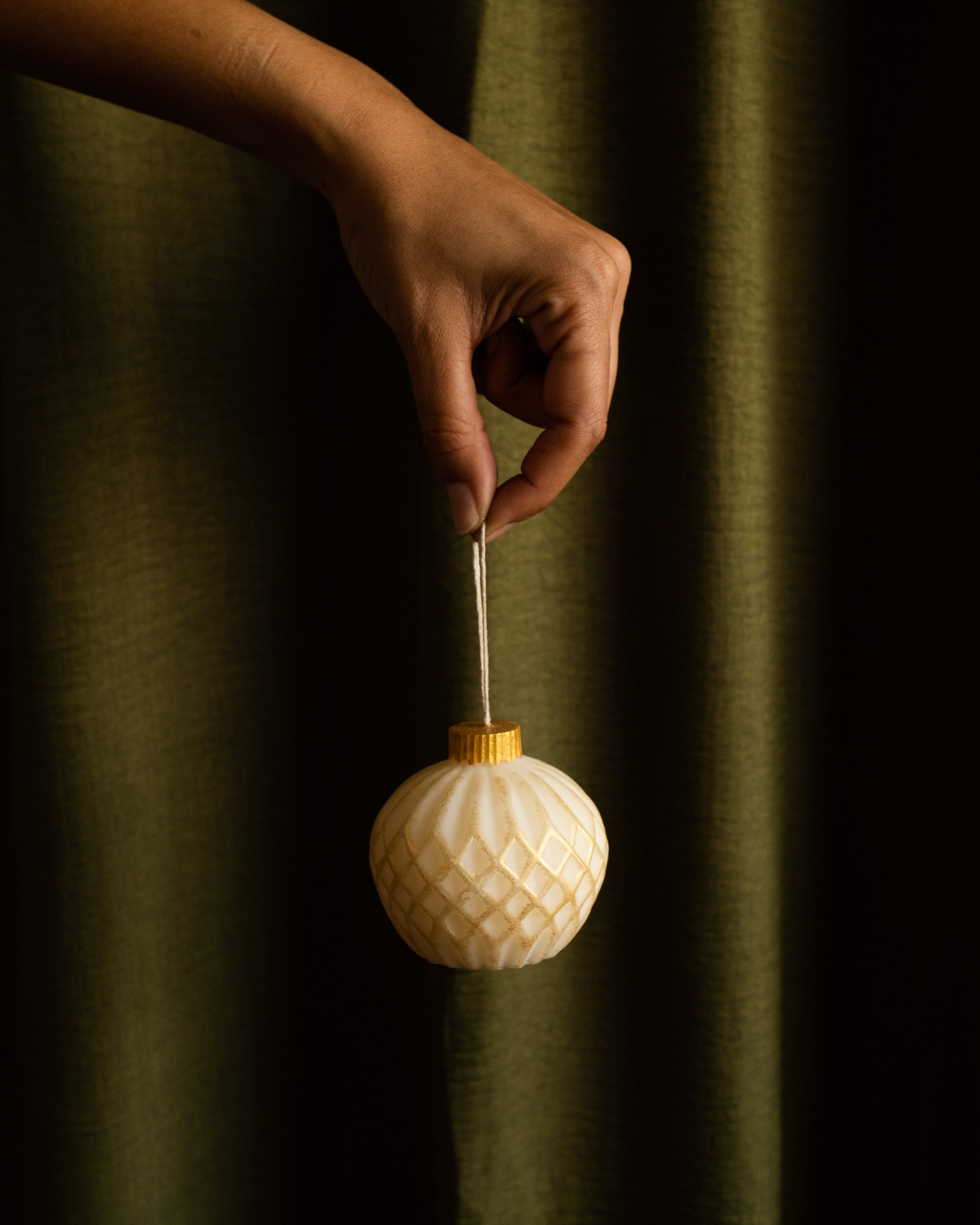 Diamond Ornament Candle