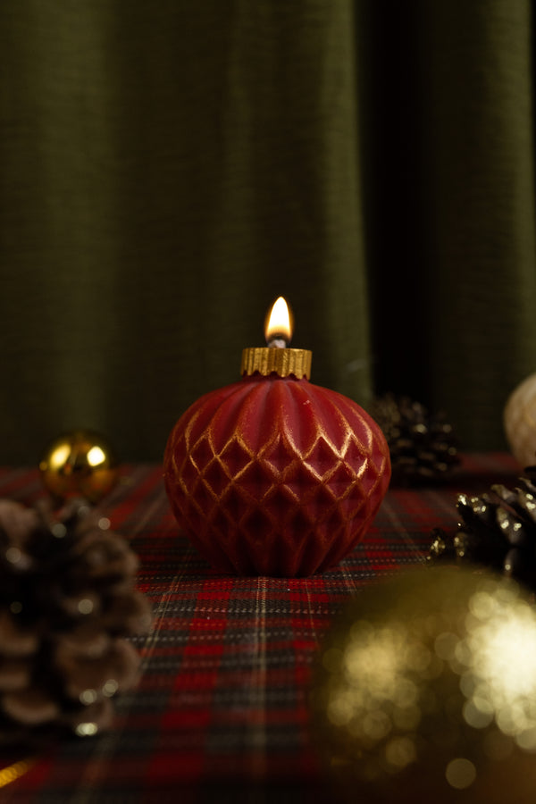 Diamond Ornament Candle