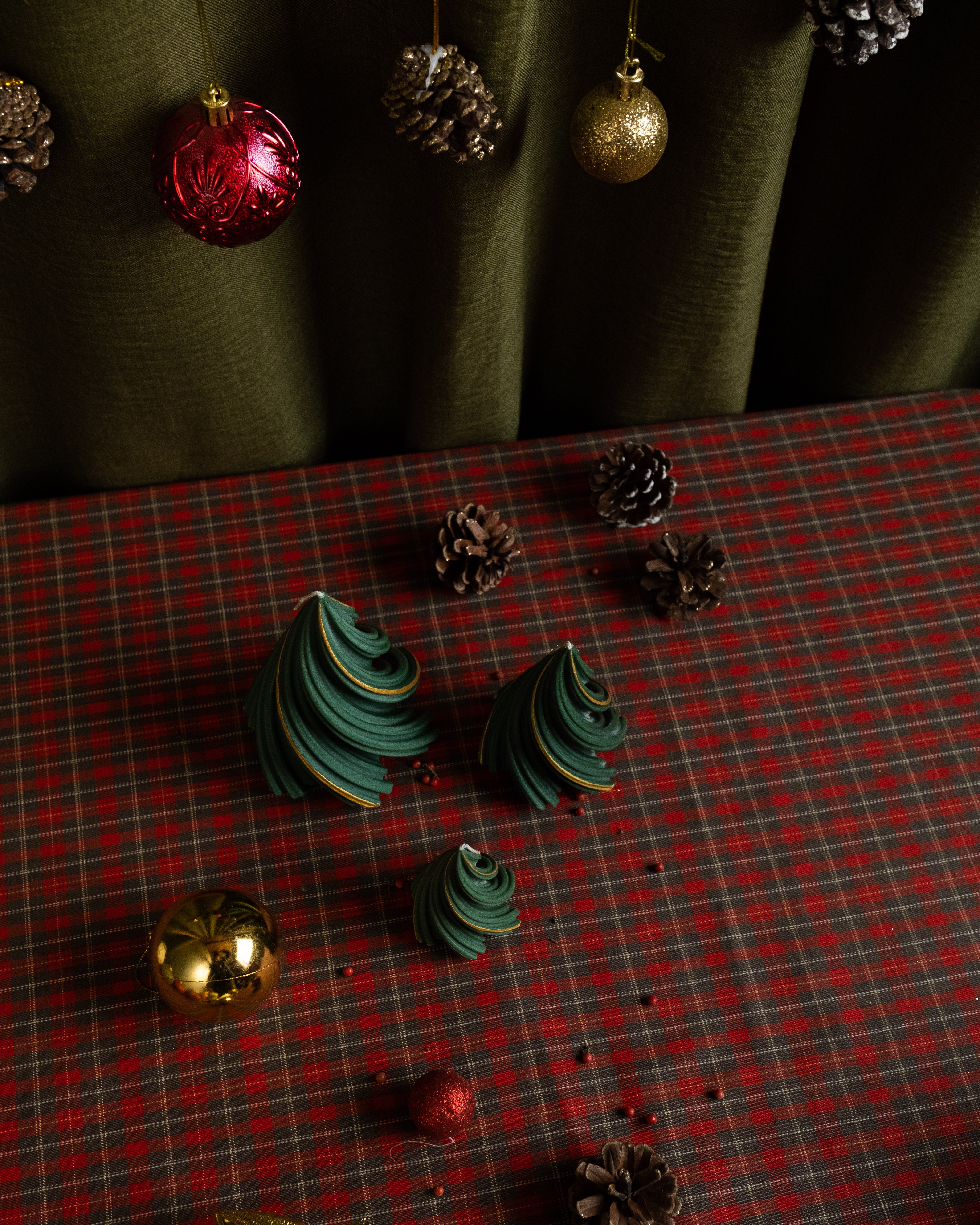 Dreamy Christmas Tree Candle