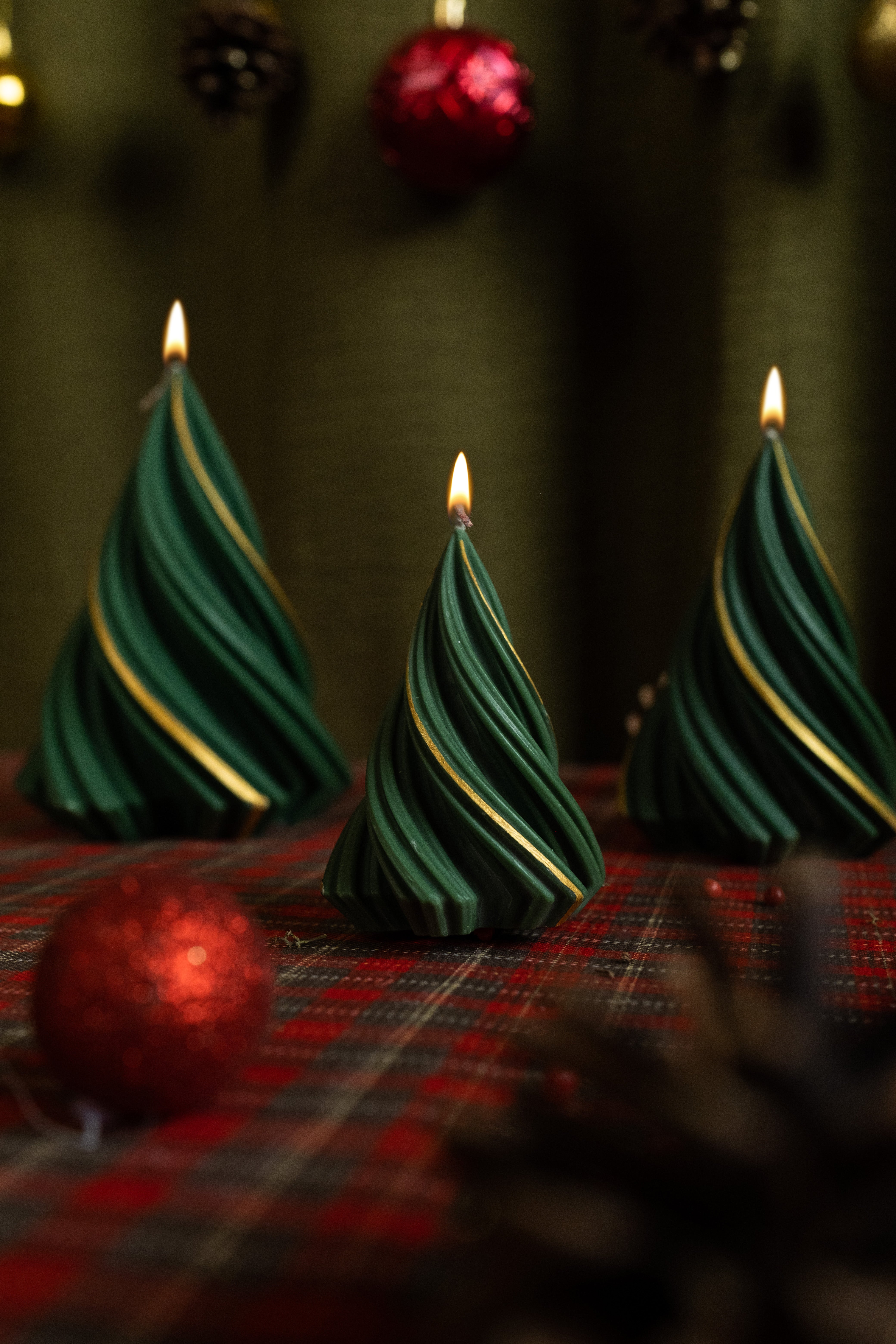 Dreamy Christmas Tree Candle