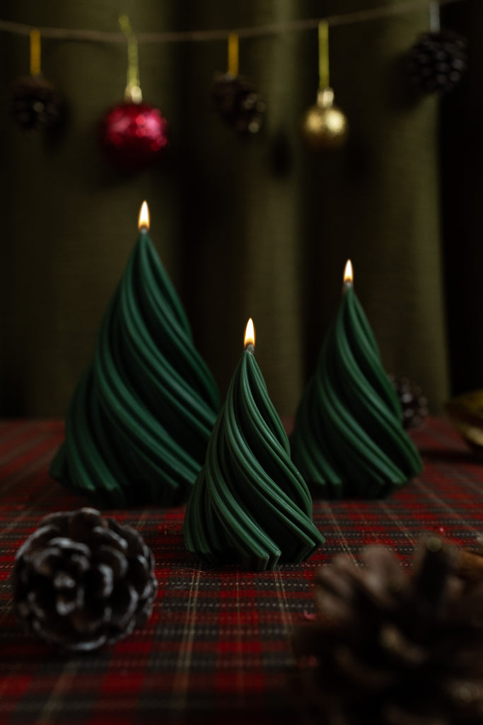 Dreamy Christmas Tree Candle