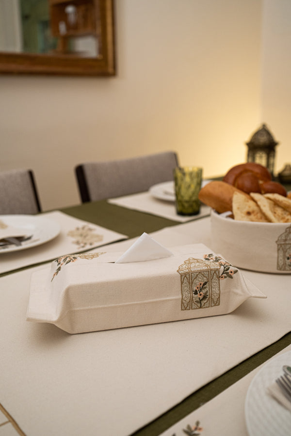 Blooming Lantern Tissue Box Cover