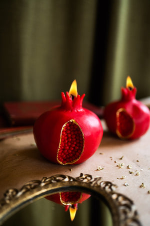 Pomegranate Candle