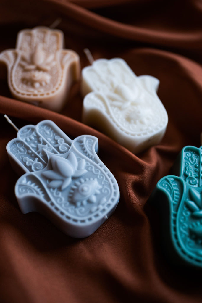 Hamsa Candle Set