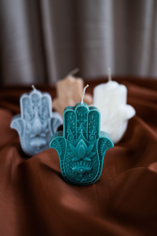 Hamsa Candle Set