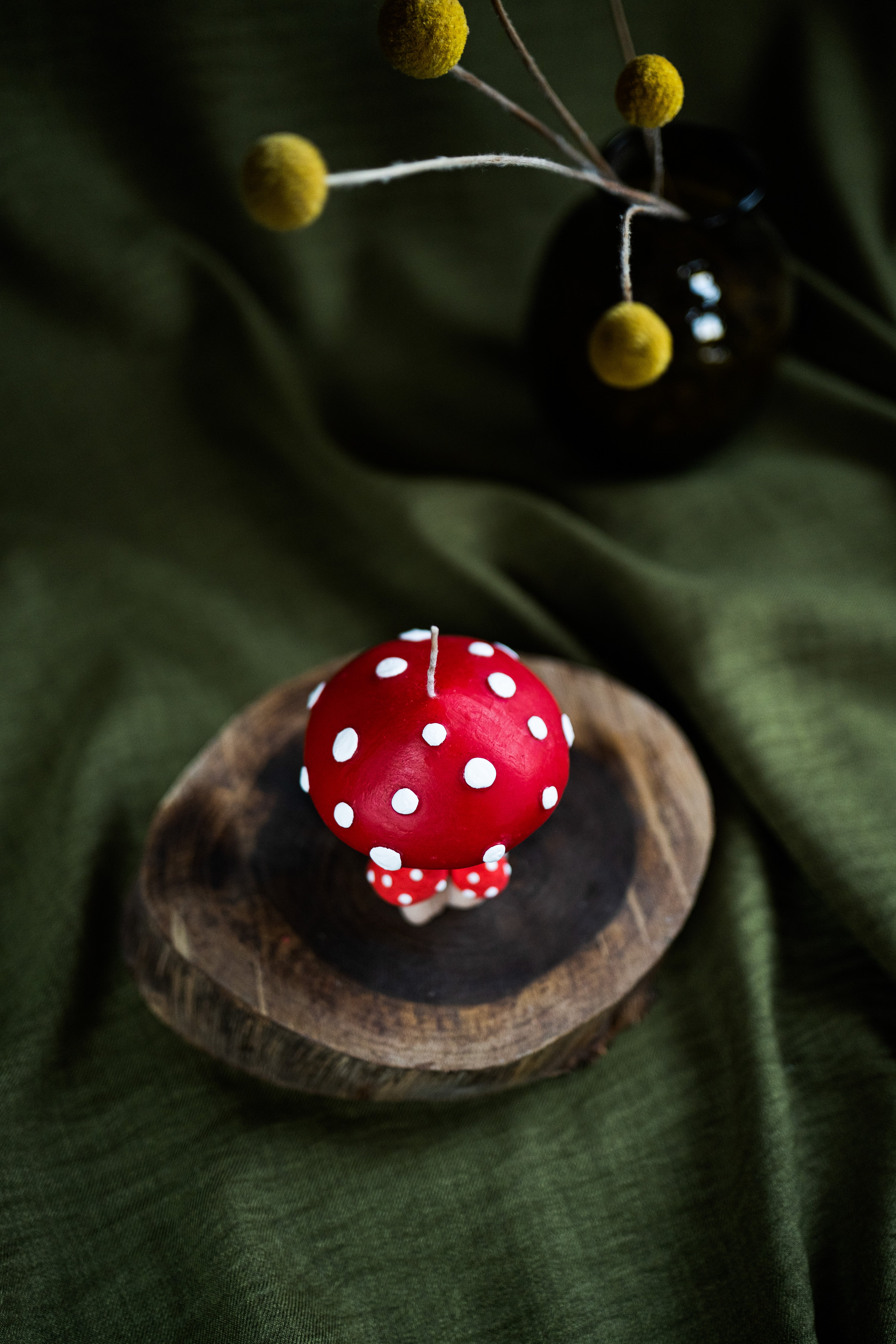 Mushroom Candle