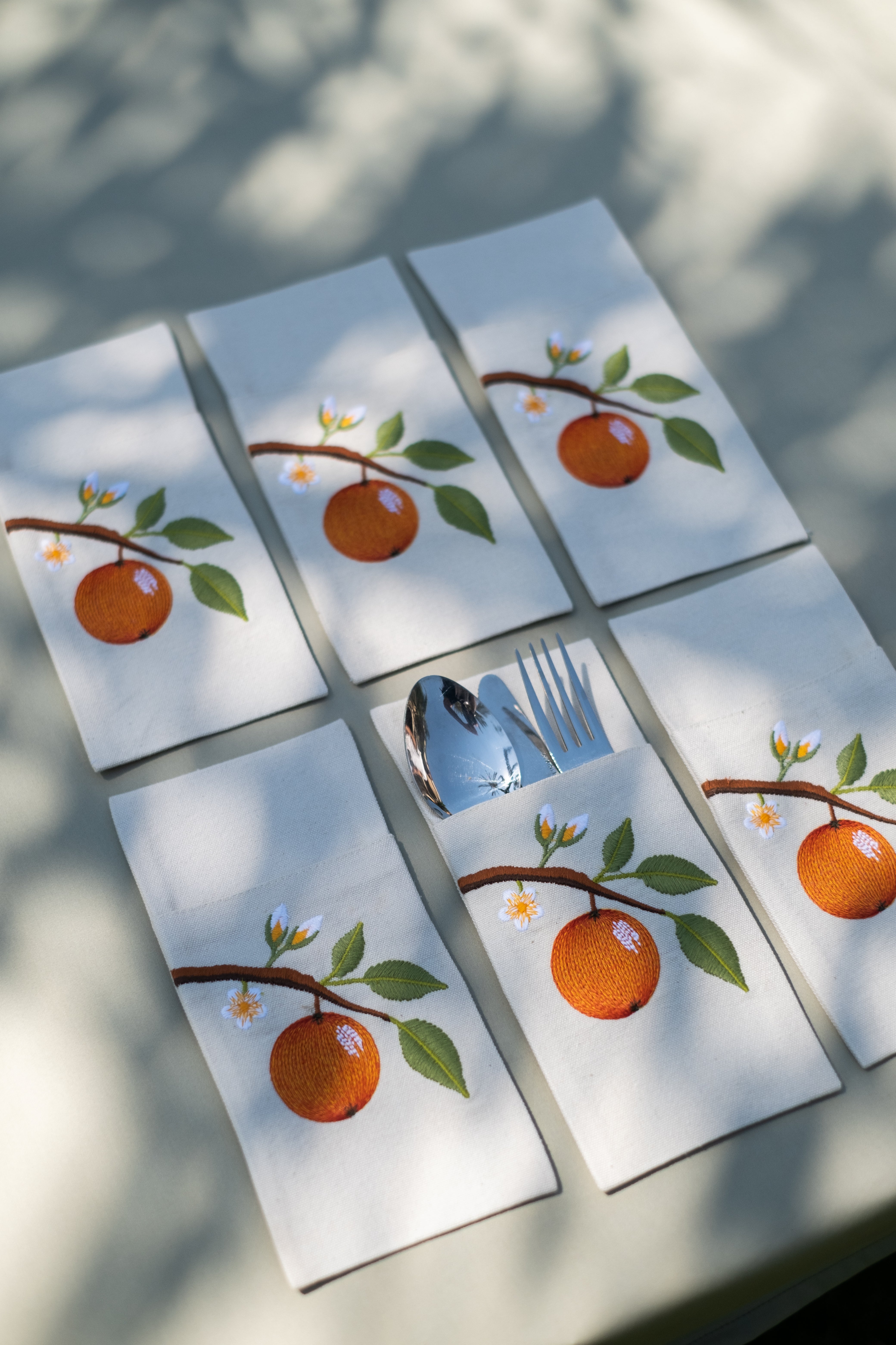 Citrus Dream Cutlery Holder Set