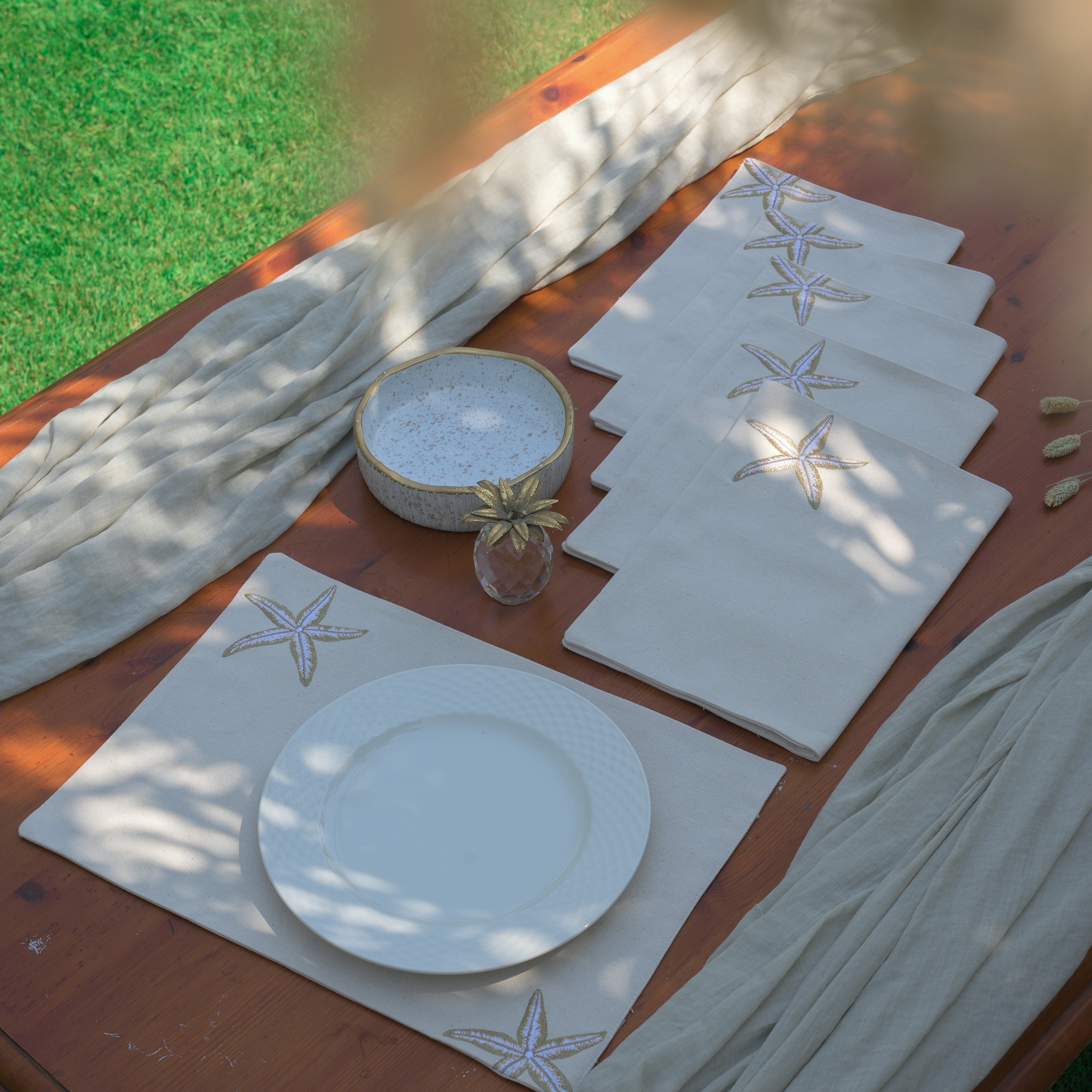 Starfish Placemat Set