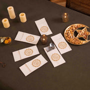 Crescent Mandela Cutlery Holder Set