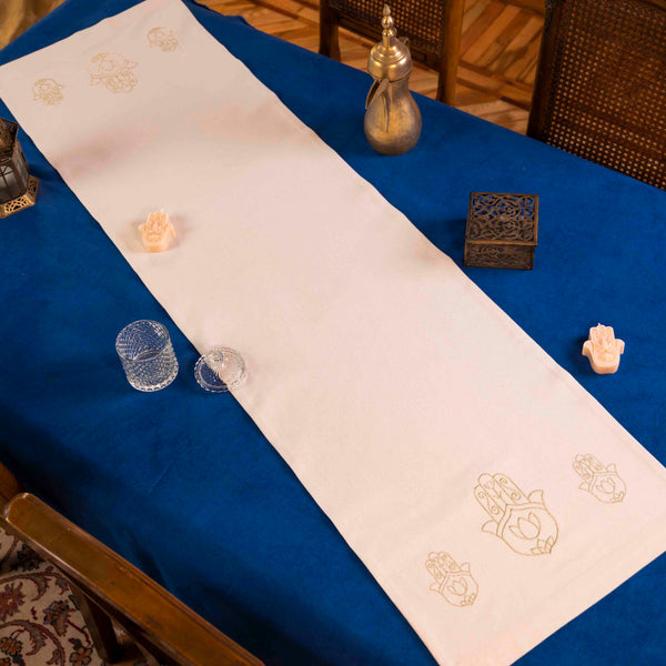 Khamsa Table Runner