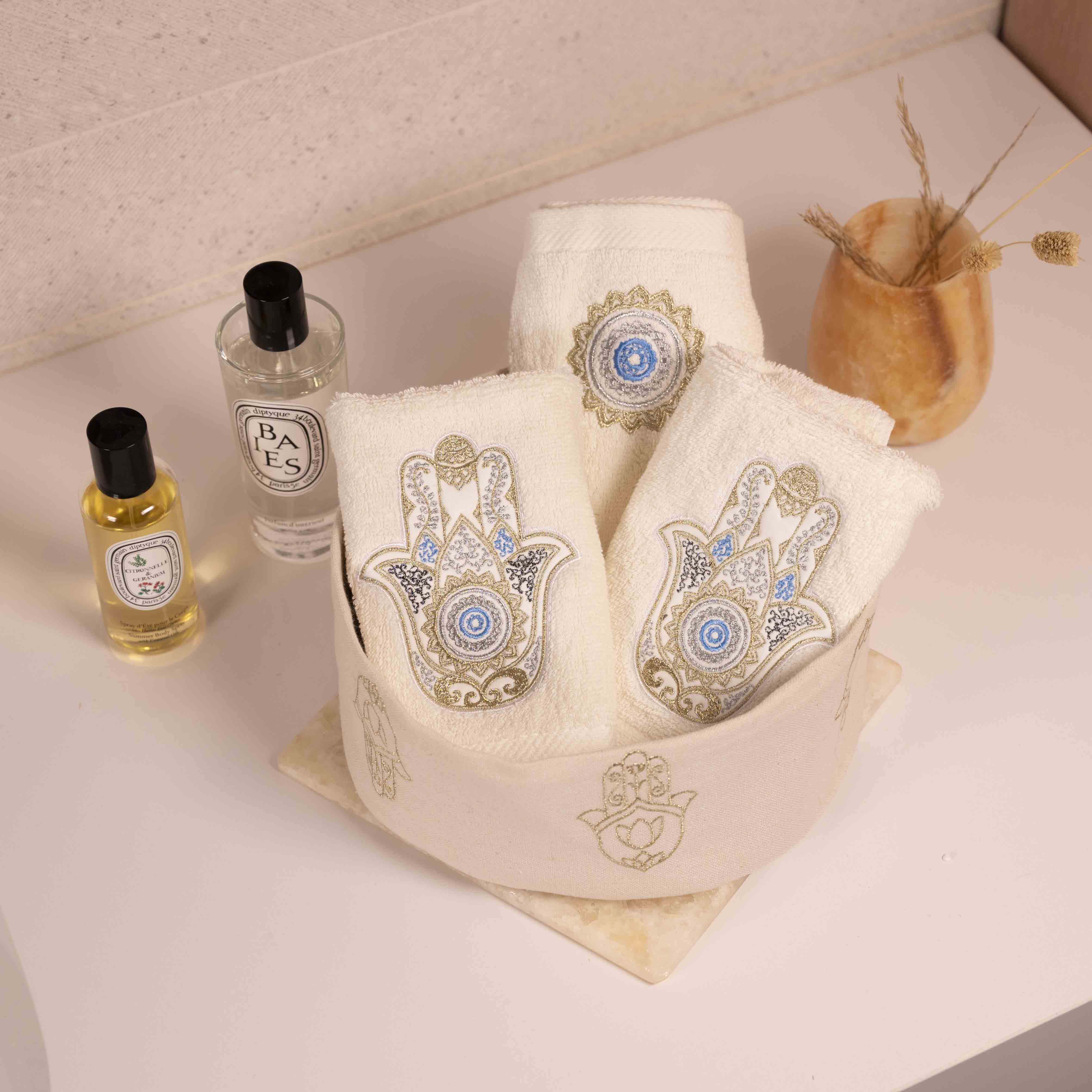 Oriental Kaff Guest Towel Set
