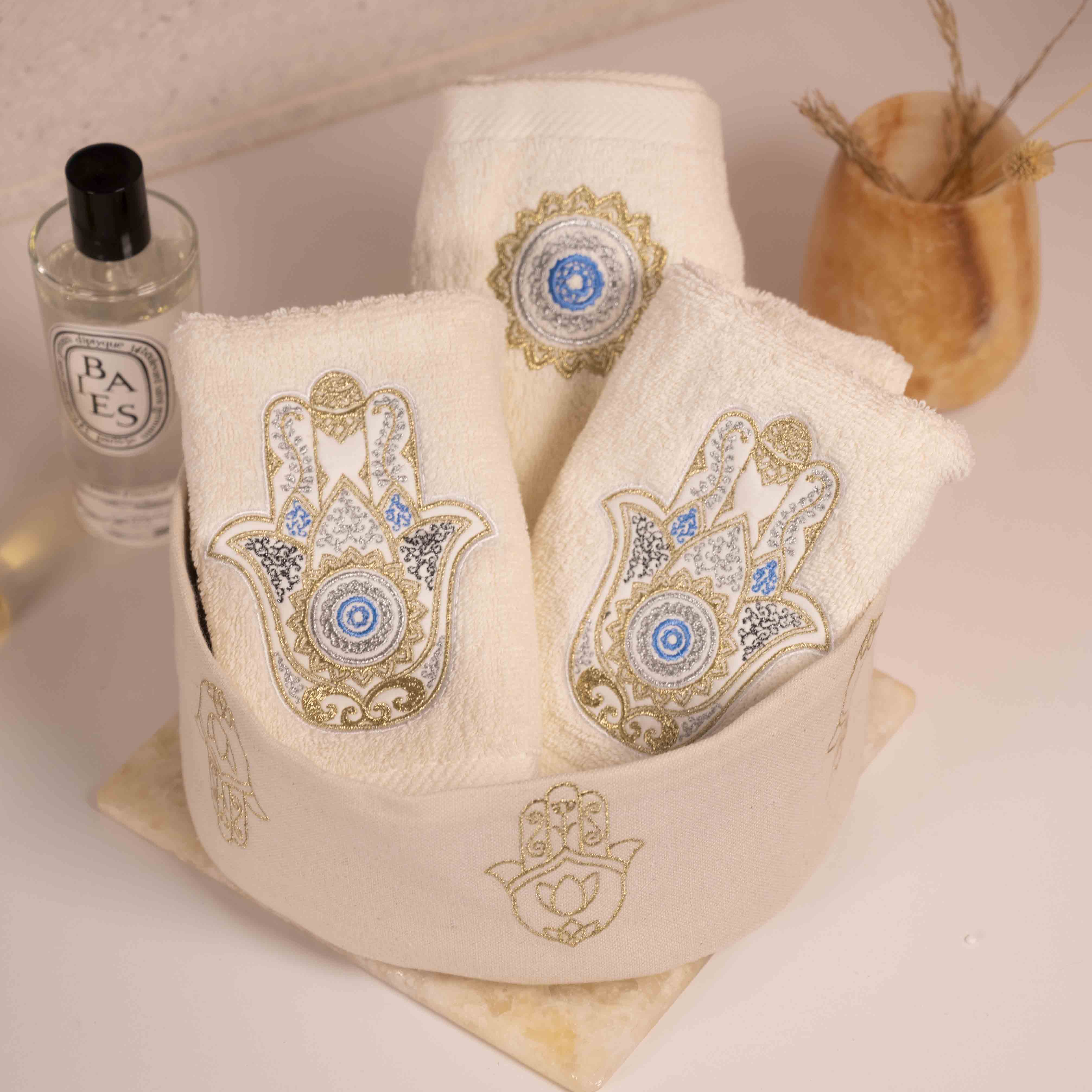 Oriental Kaff Guest Towel Set
