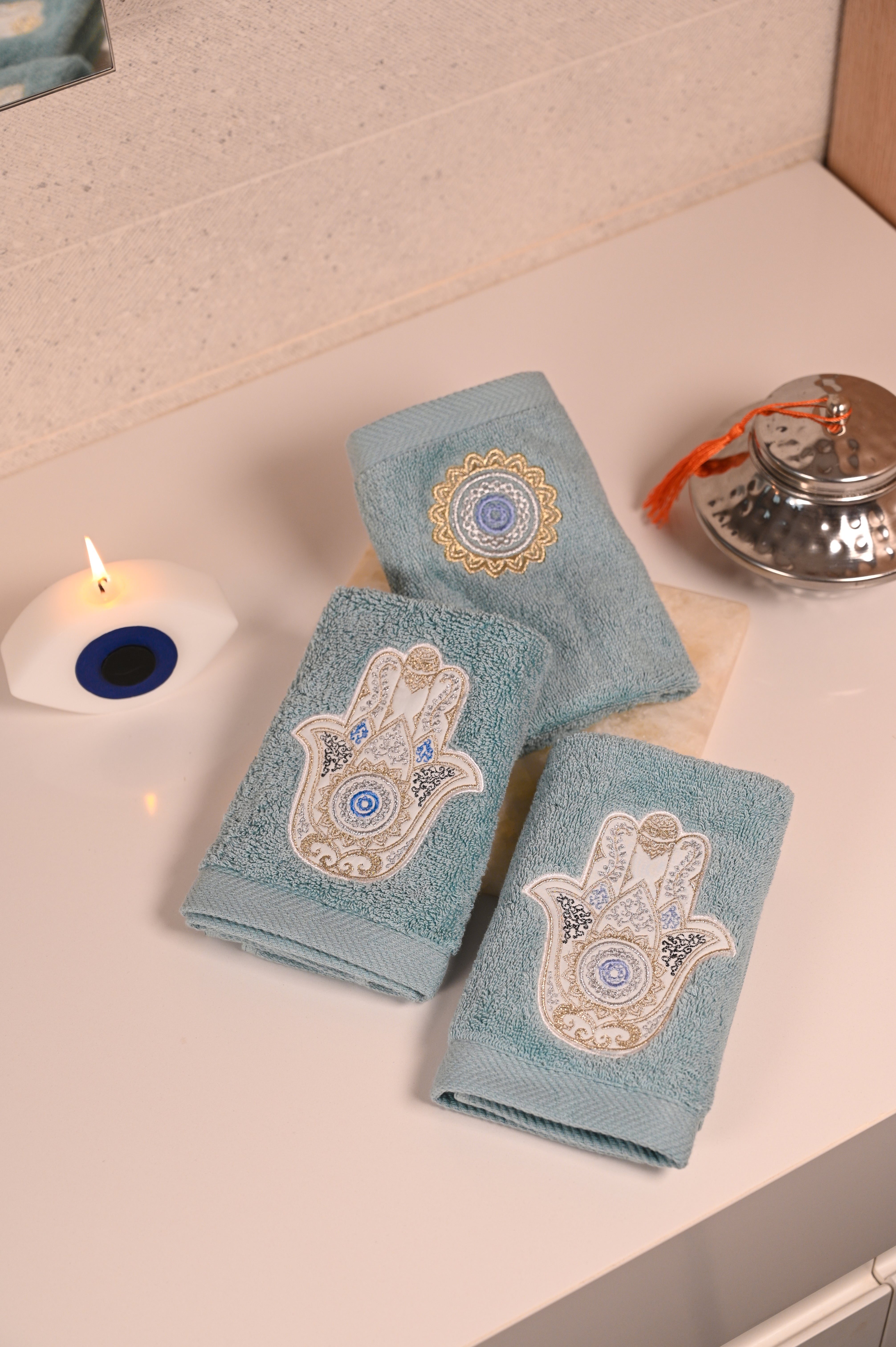 Oriental Kaff Guest Towel Set