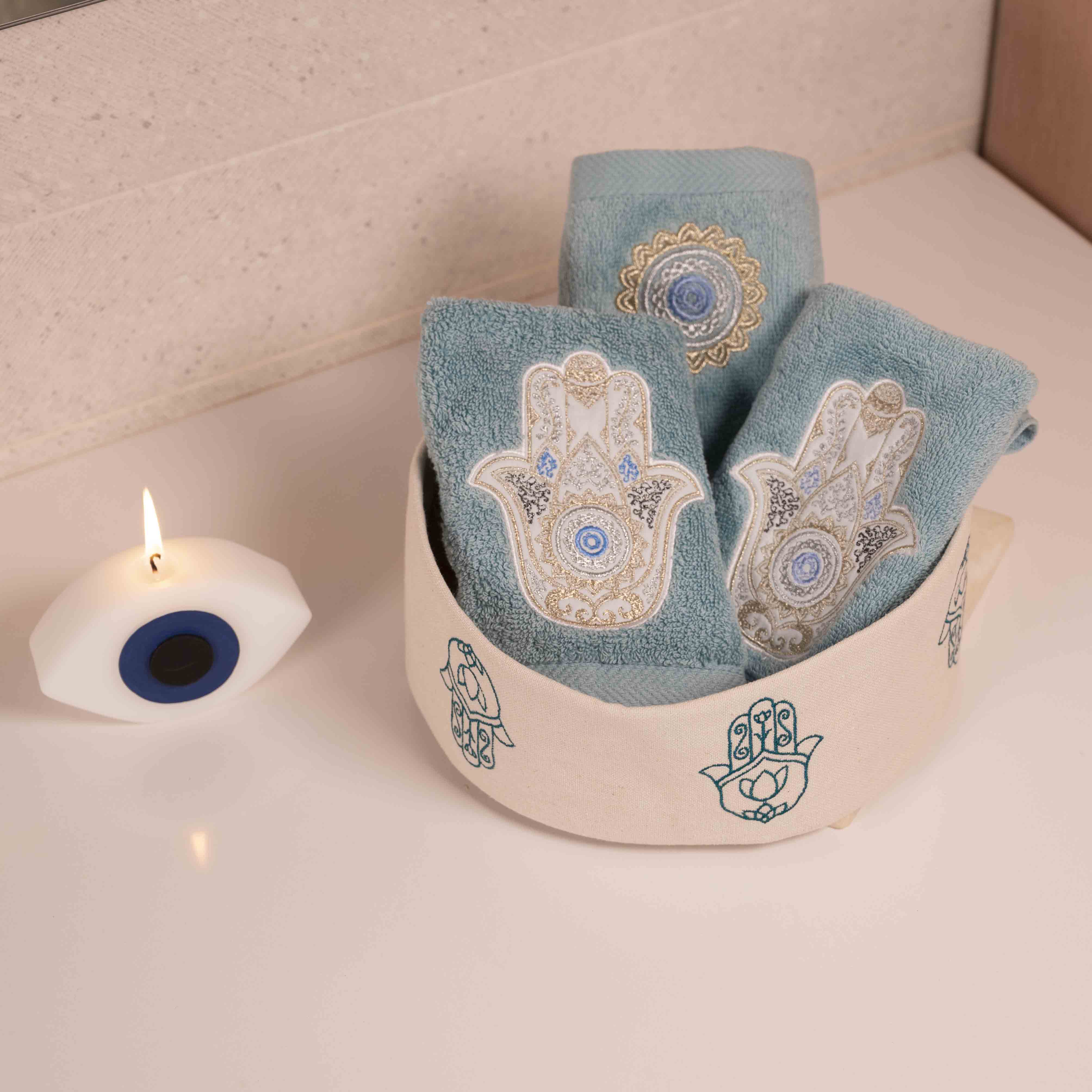 Oriental Kaff Guest Towel Set