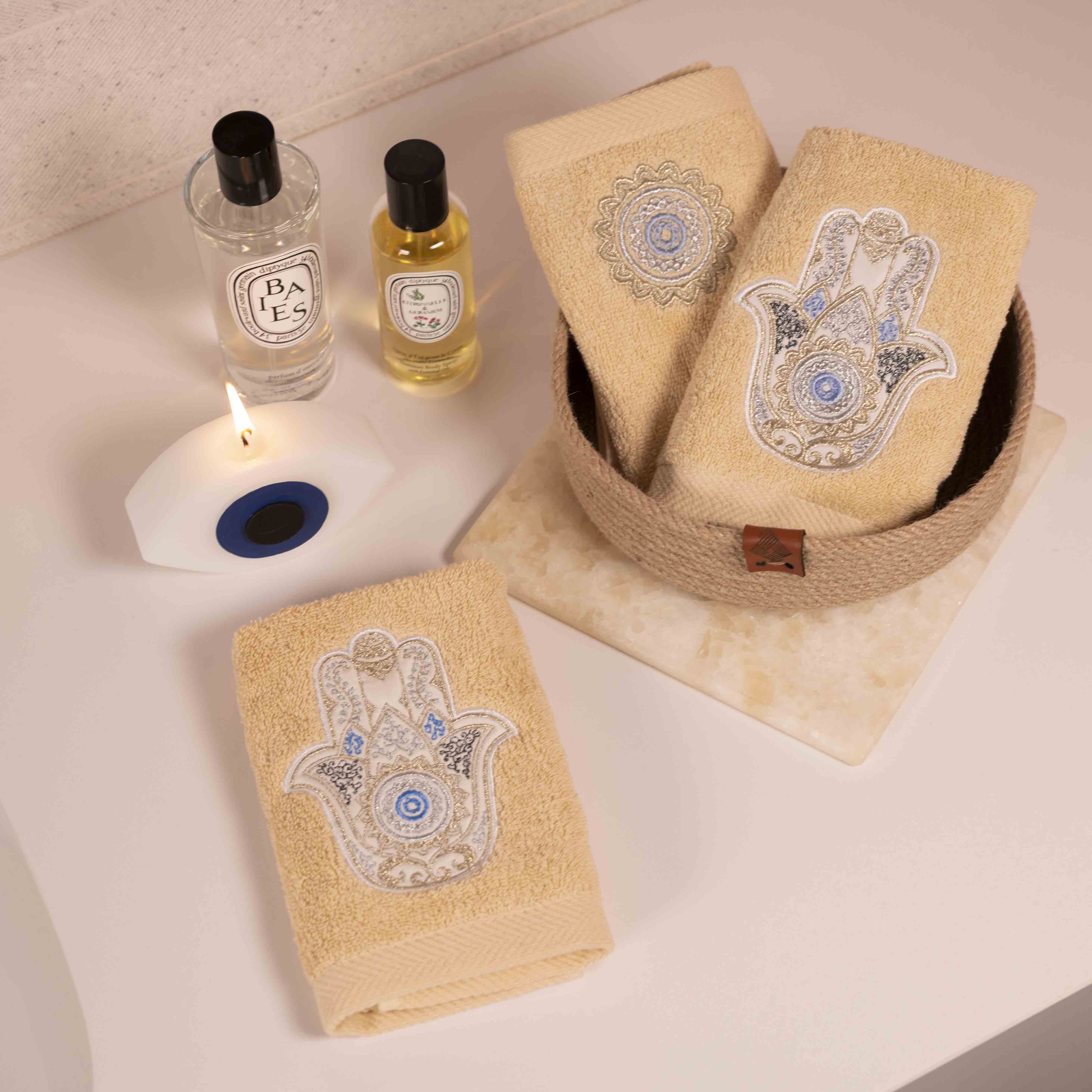 Oriental Kaff Guest Towel Set