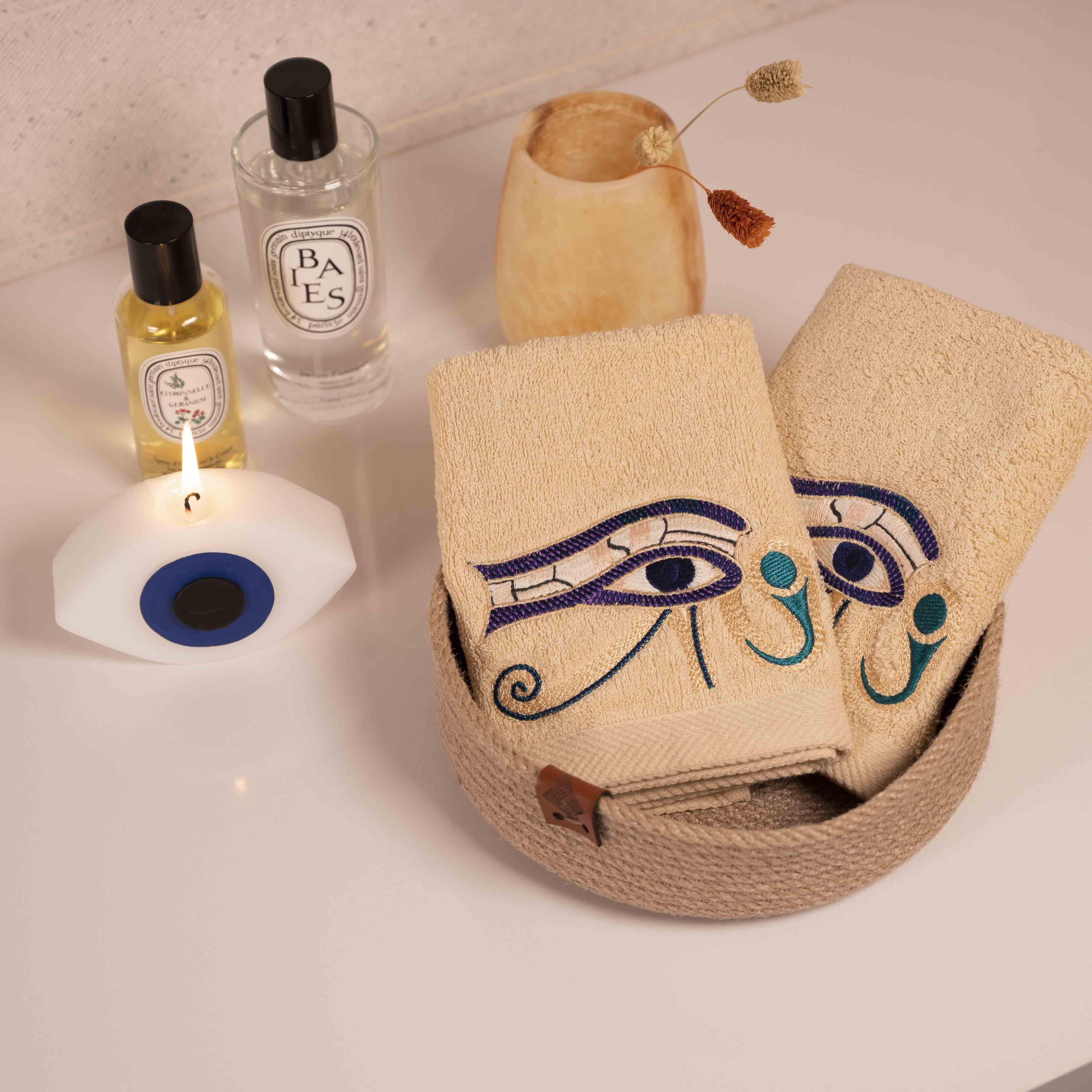 Eye OF Horus Guest Towels Set