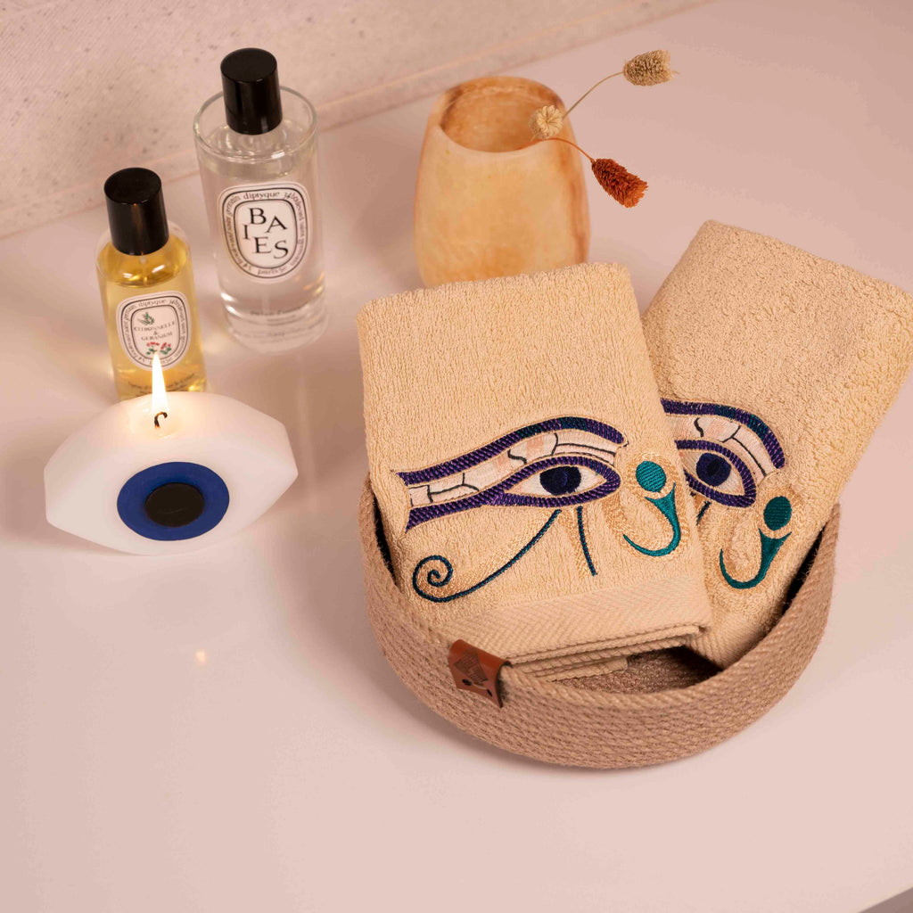 Eye OF Horus Guest Towels Set