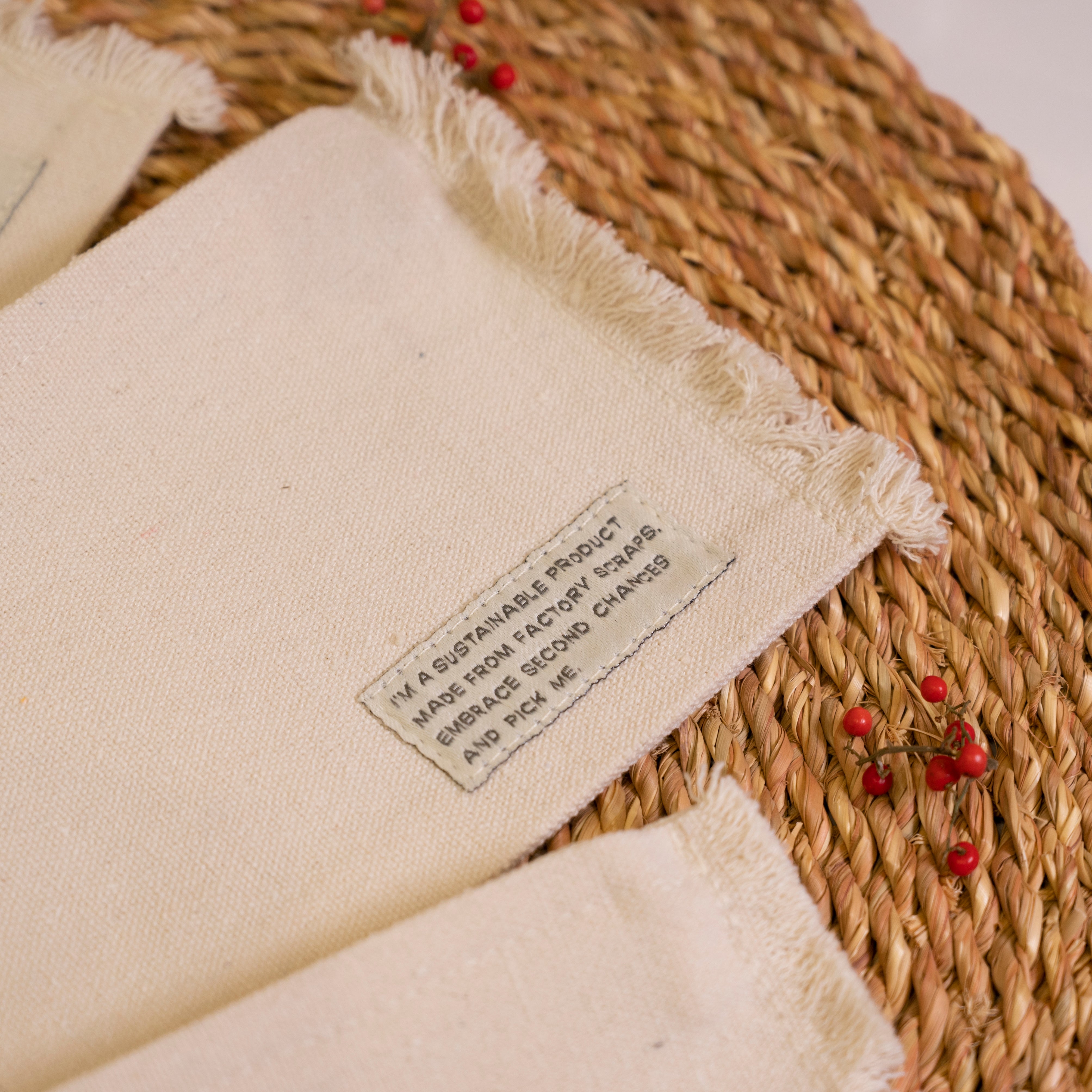Fringed Upcycled Pouch