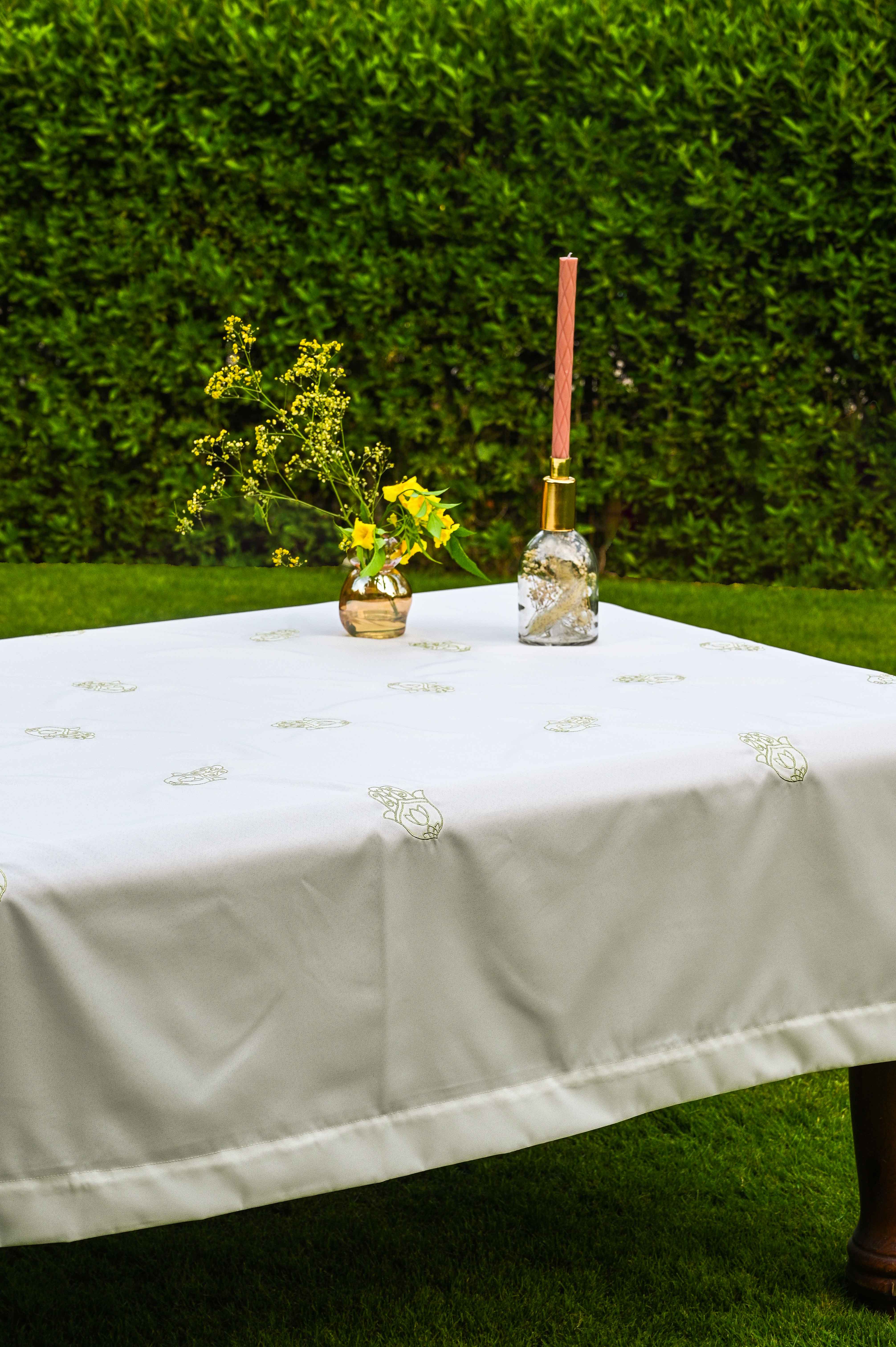 Khamsa Tablecloth
