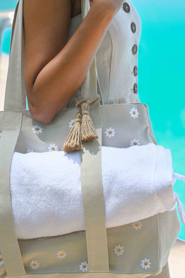 Daisy Beach Bag