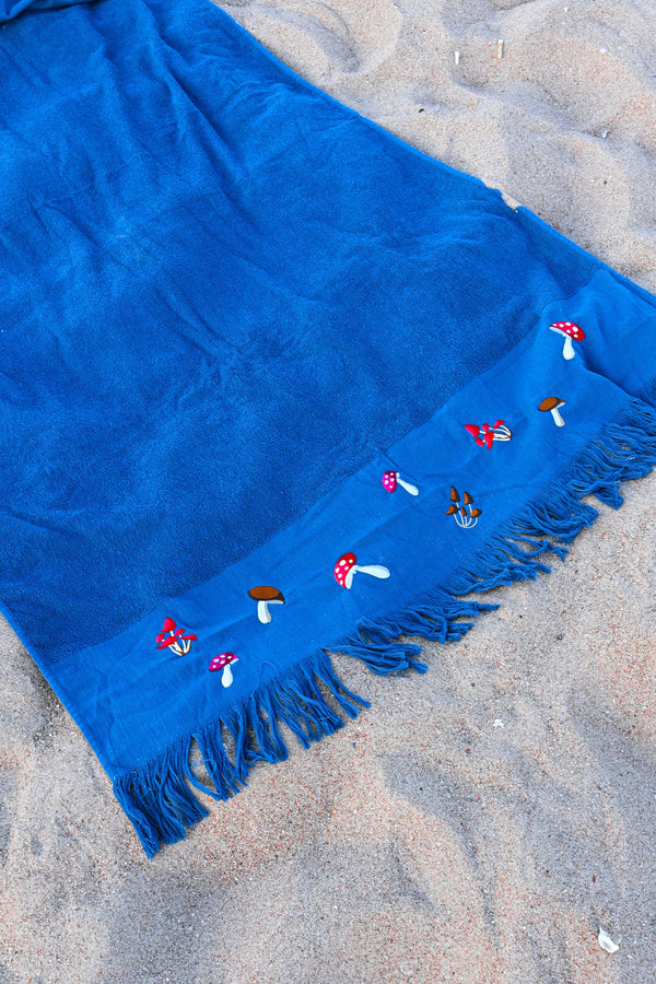 Mushroom Beach Towel