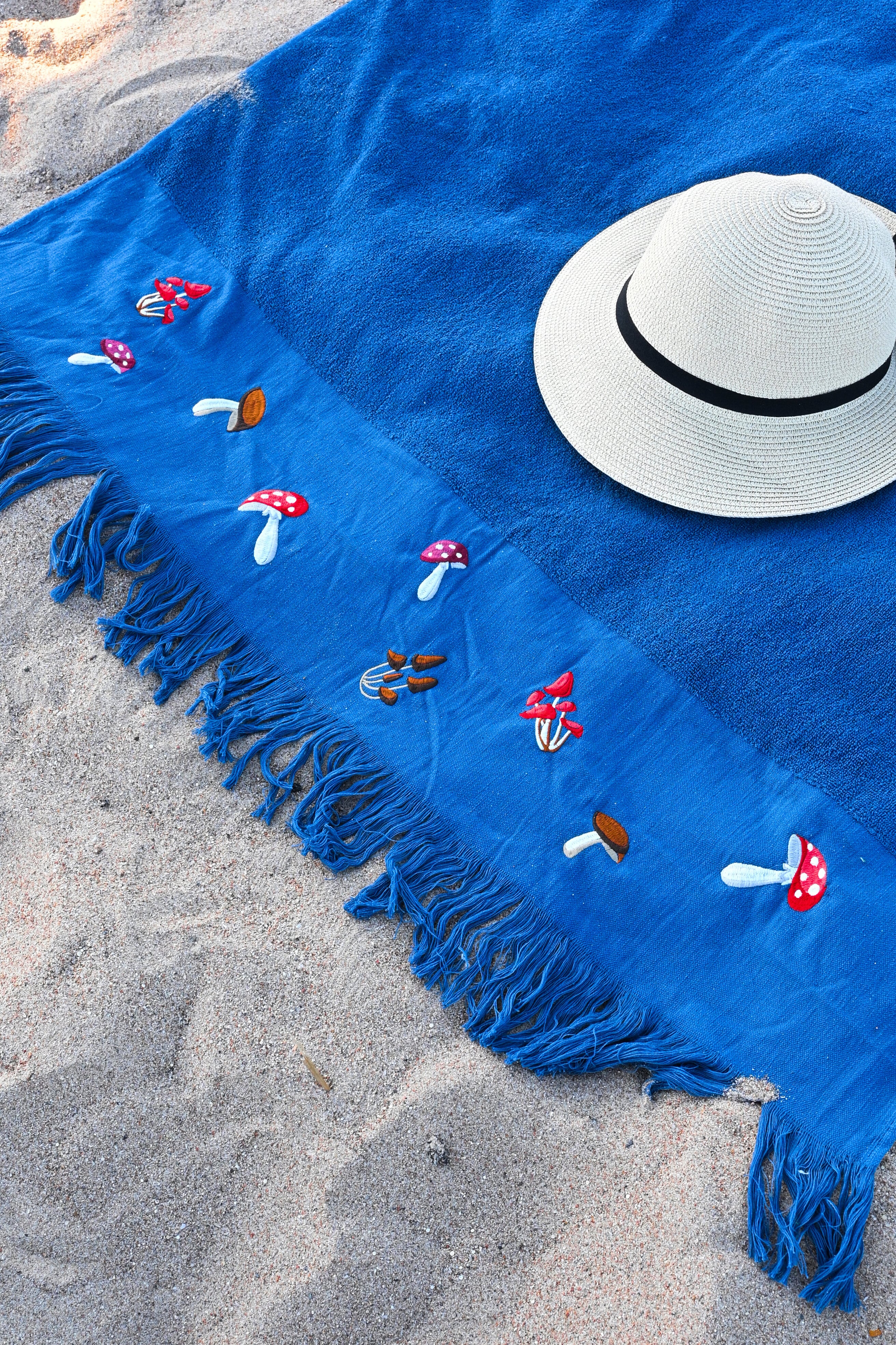Mushroom Beach Towel