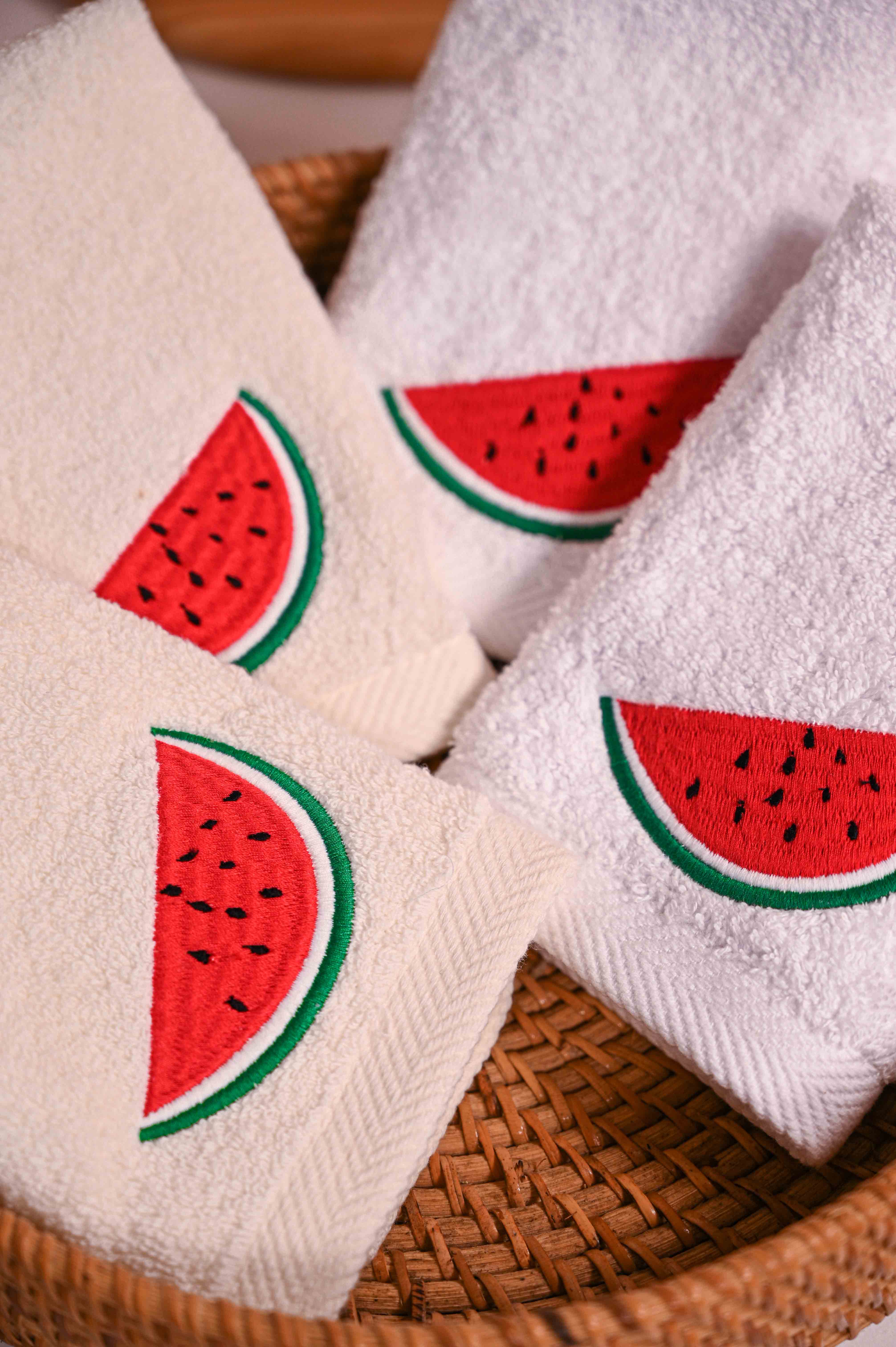 Watermelon Guest Towel Set