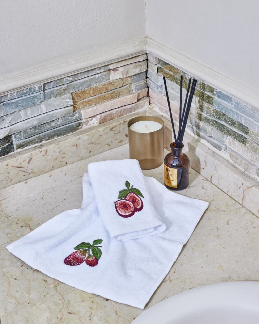 Fig Field Guest Towels Set