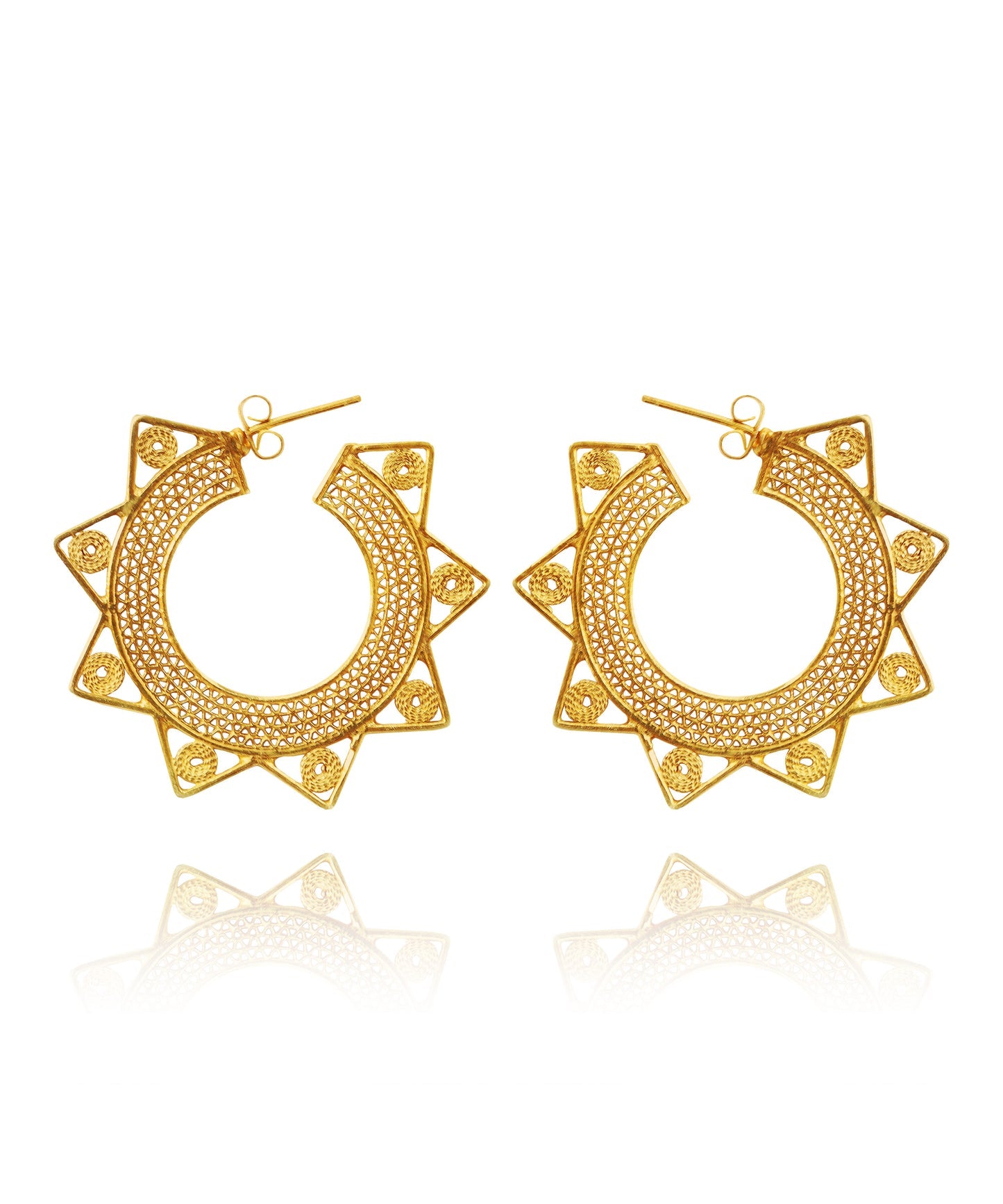 Sun Rays Earring