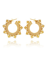 Sun Rays Earring