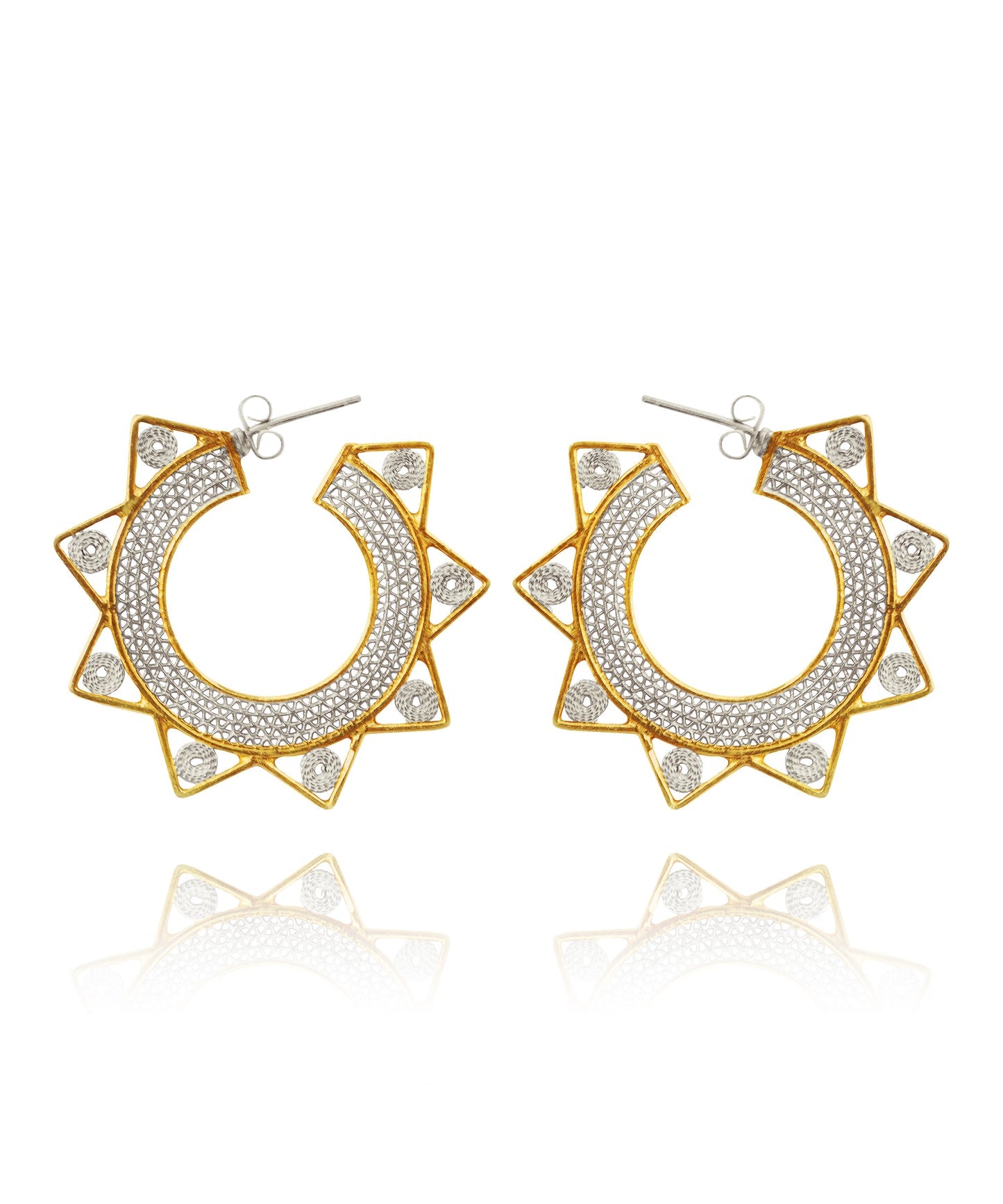 Sun Rays Earring