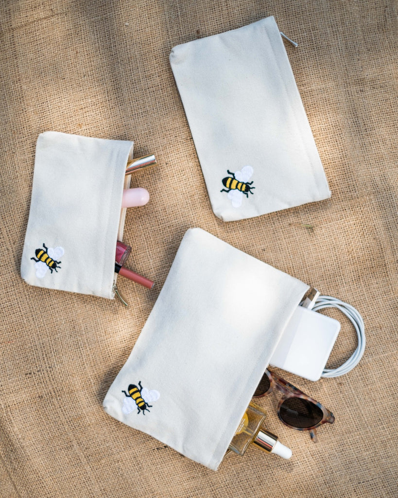 Bumblebee Upcycled Pouch