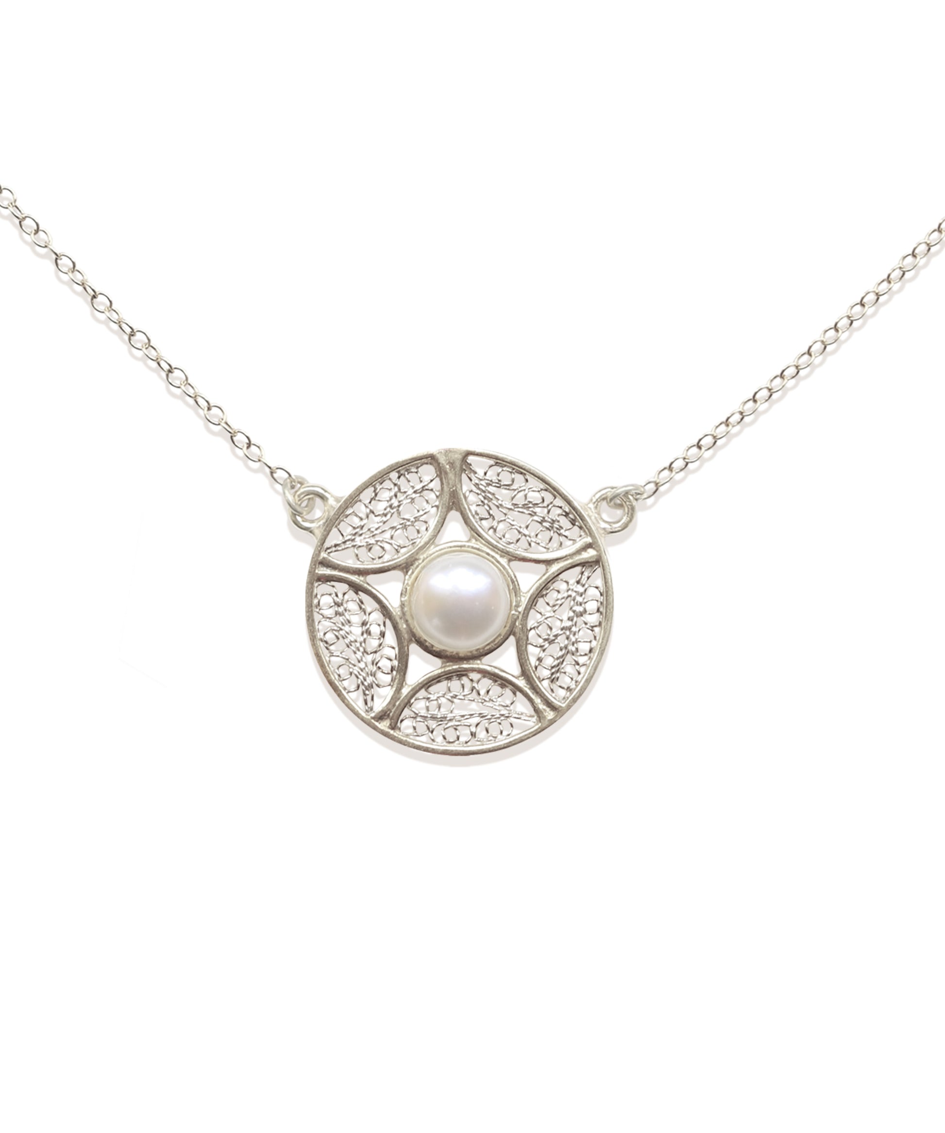 Swirls Necklace