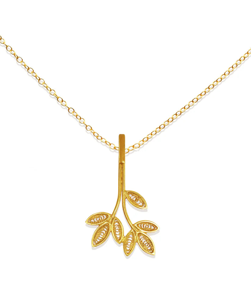 Leaf Blatter Necklase
