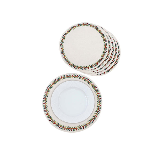 Fall Wreath Placemats Set