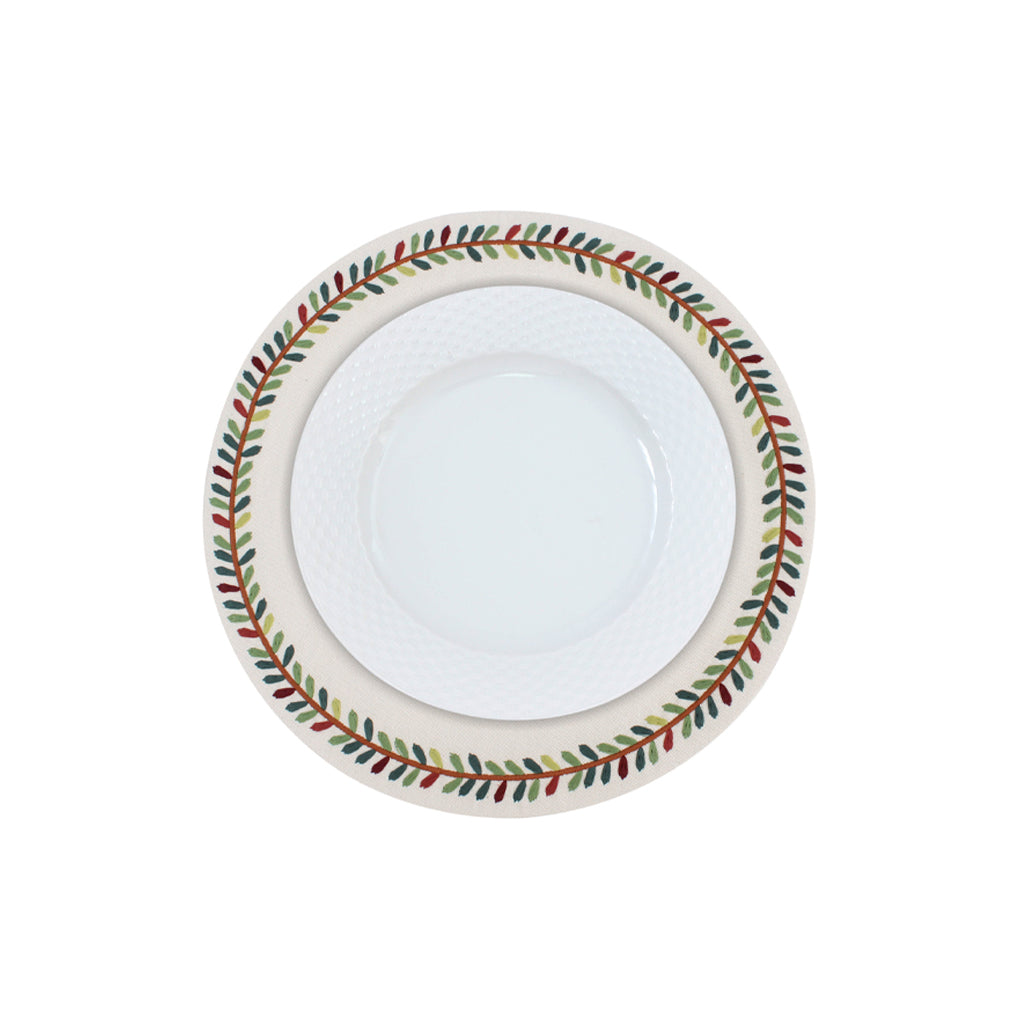 Fall Wreath Placemats Set