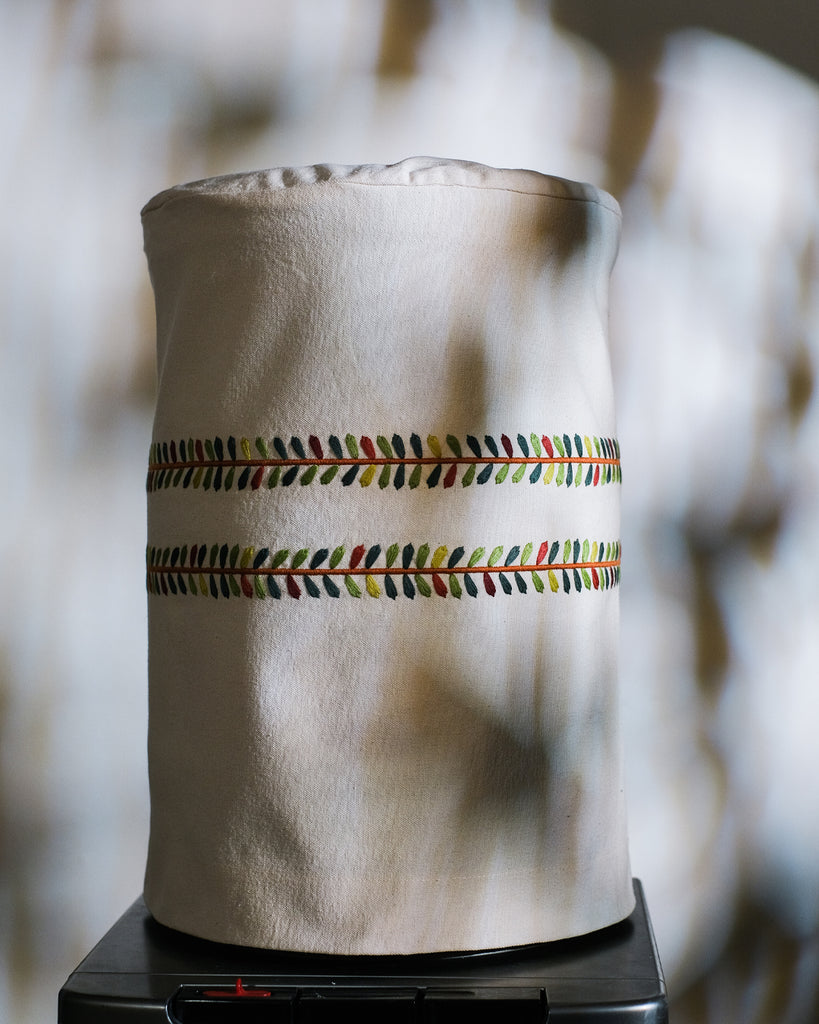 Fall Wreath Dispenser Gallon Cover