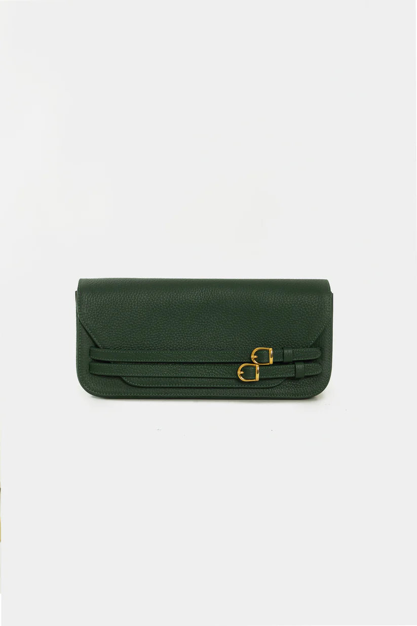 Lagom — Bära Forest Green Clutch