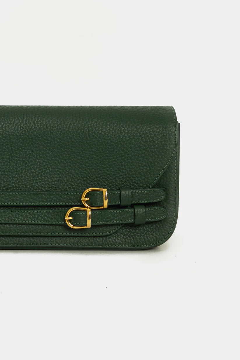 Lagom — Bära Forest Green Clutch