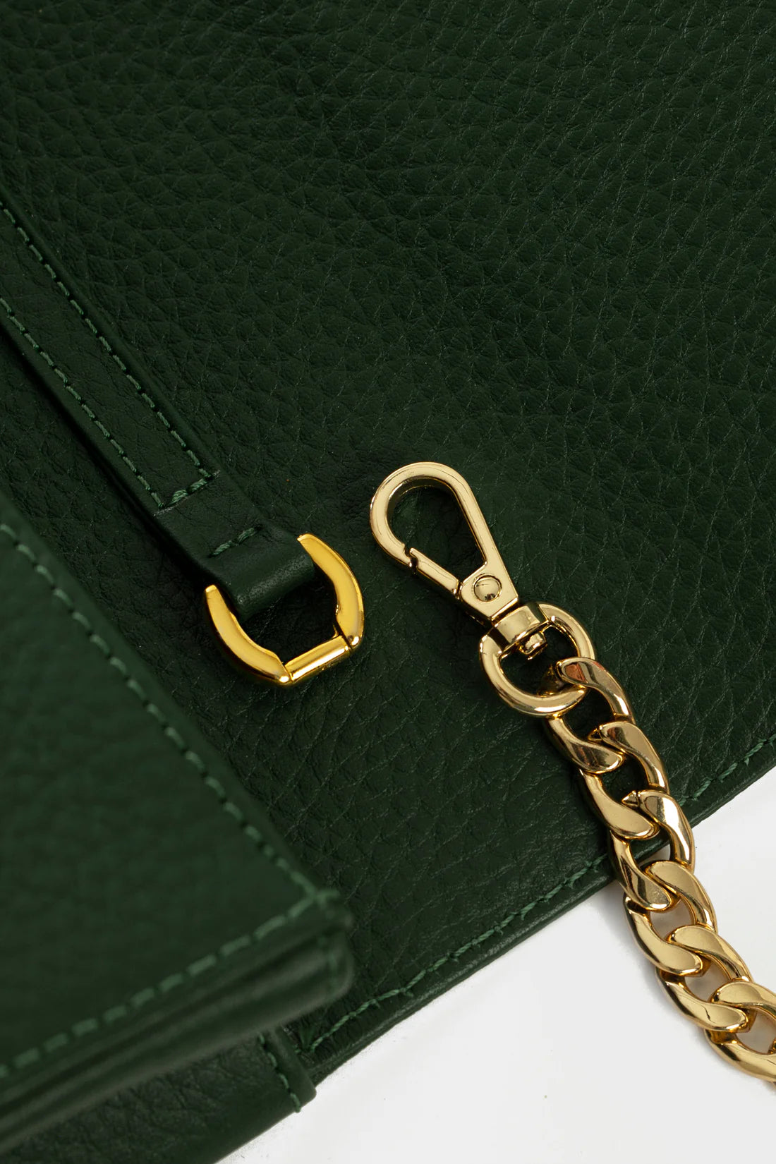 Lagom — Bära Forest Green Clutch
