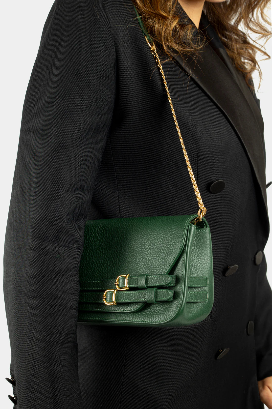 Lagom — Bära Forest Green Clutch
